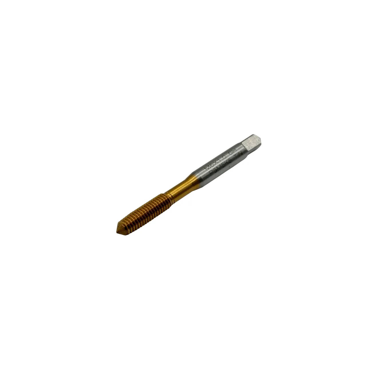 Метчик бесстружечный (раскатник) M 6.0х1.0 Р6М5К5 с покрытием TiN Agteh