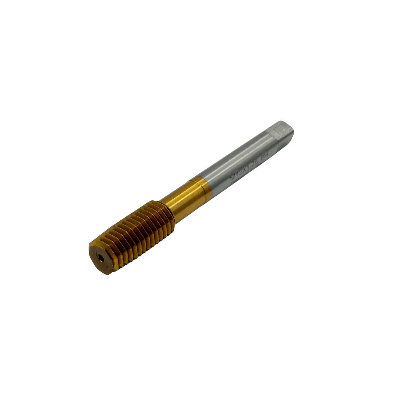 Метчик бесстружечный (раскатник) M 12х1.75 Р6М5К5 с покрытием TiN Agteh