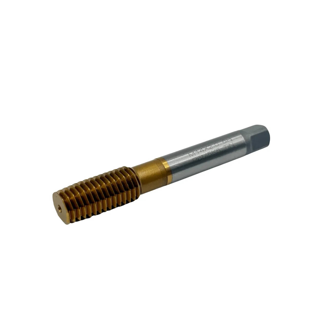Метчик бесстружечный (раскатник) M 14х2.0 Р6М5К5 с покрытием TiN Agteh