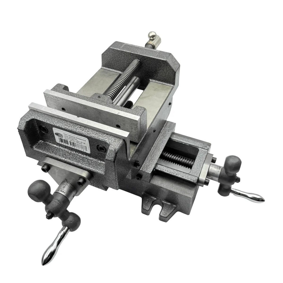 Тиски станочные координатные с 2-мя суппортами неповоротные L губок 150 мм, серия Q97150 Agteh — фото 3