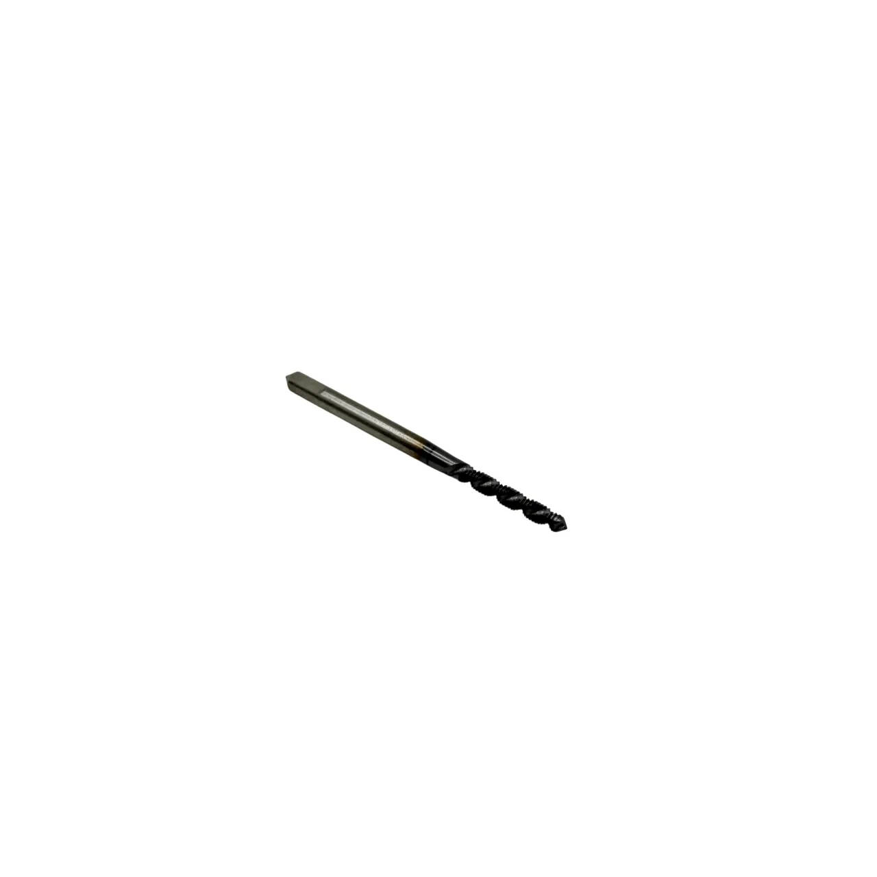 Метчик машинно-ручной М 2.5x0.45 Р6М5К5 ГОСТ 17933-72 с винтовой канавкой с покрытием TiСN Agteh — фото 3