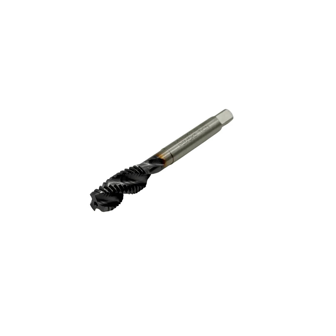 Метчик машинно-ручной М 10x1.5 Р6М5К5 ГОСТ 17933-72 с винтовой канавкой с покрытием TiСN Agteh