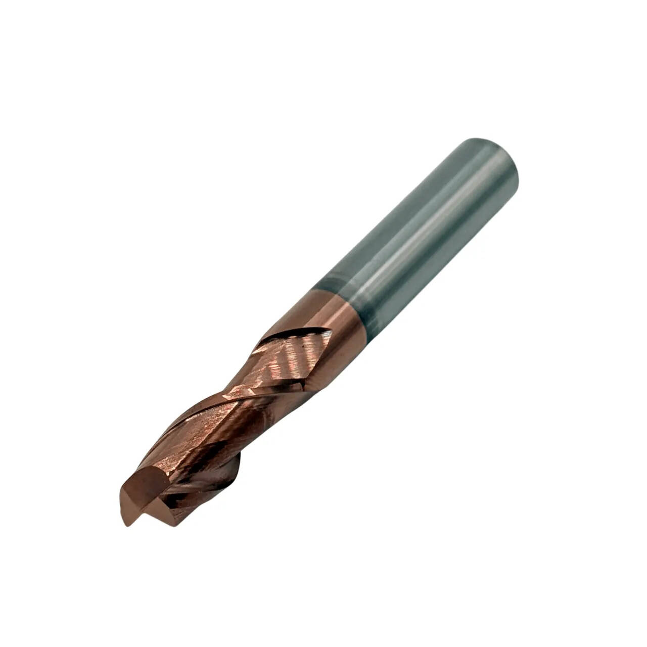 Фреза концевая твердосплавная ц/х ф 8.0х20х60 мм z=2, с покрытием TiXCo, HRC 55 Agteh — фото 2