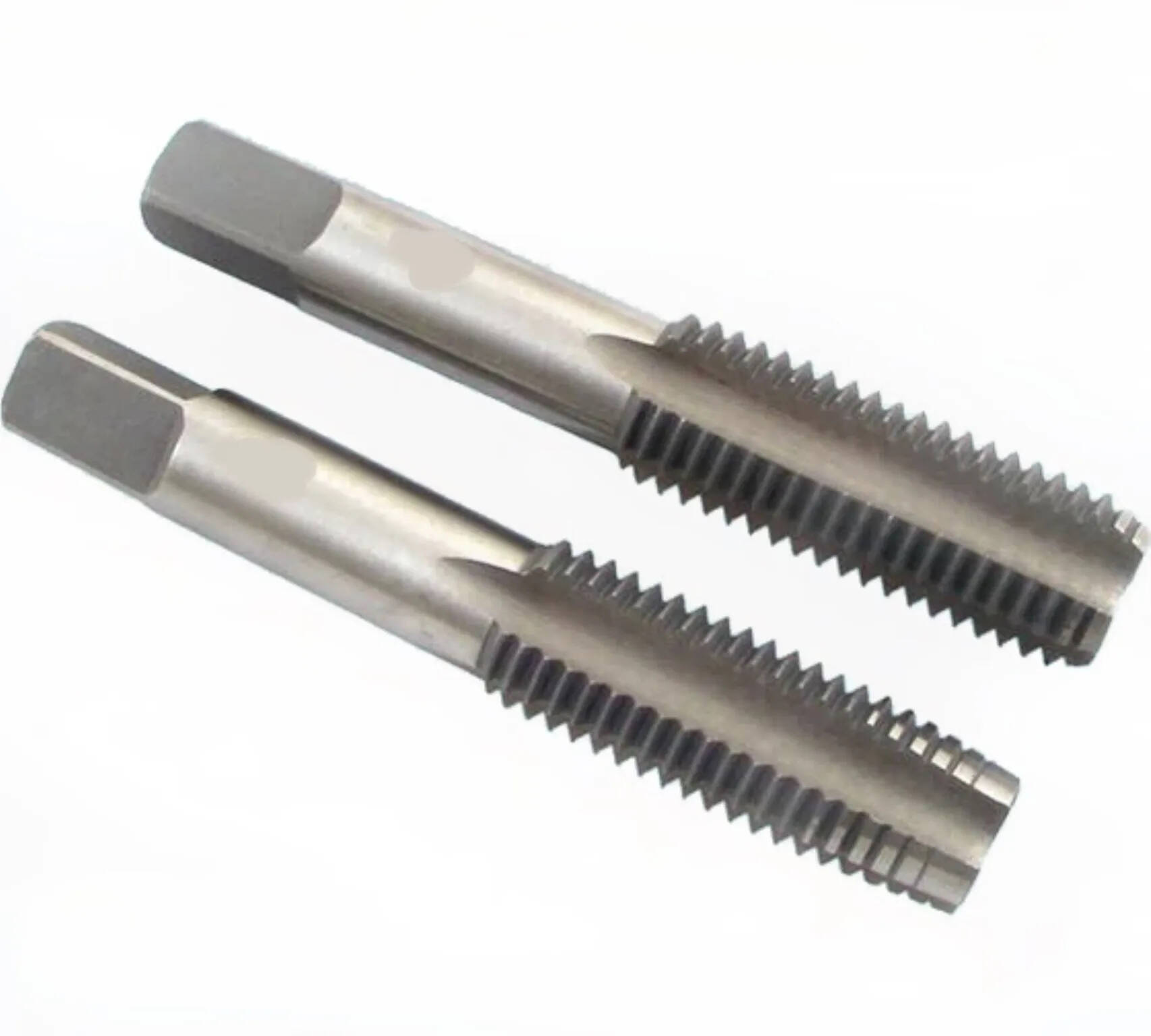 Метчик дюймовый UNC 1/2" 13 нитей 9ХС комплект из 2-х штук Agteh