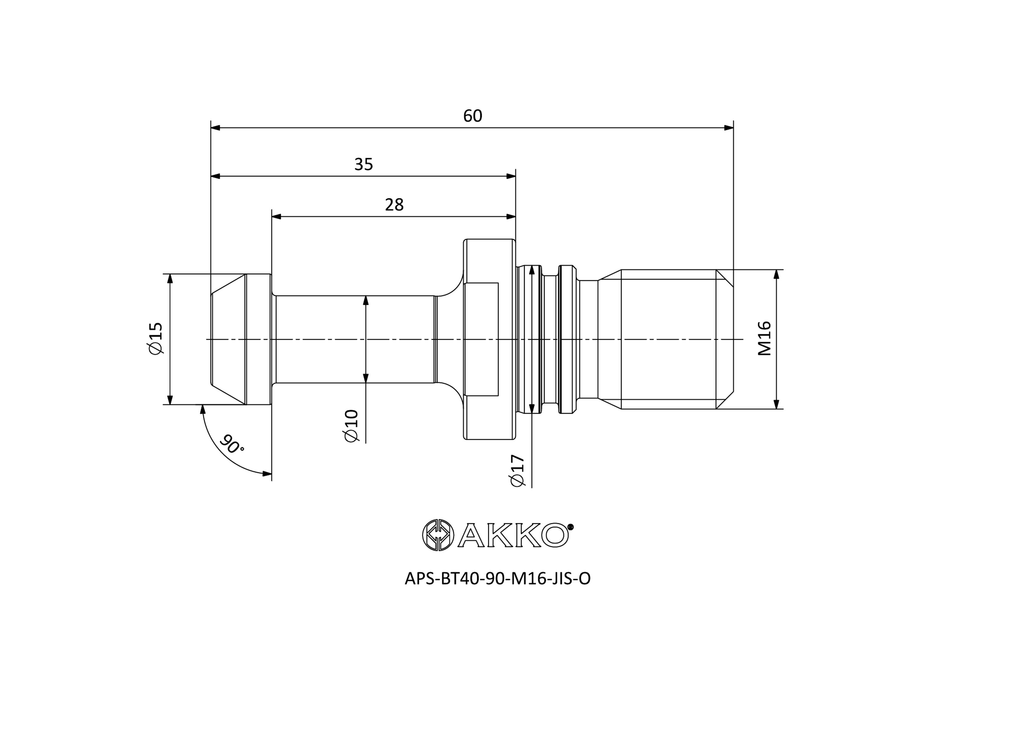 AKKO APS-BT40-90-M16-JIS-O — фото 3