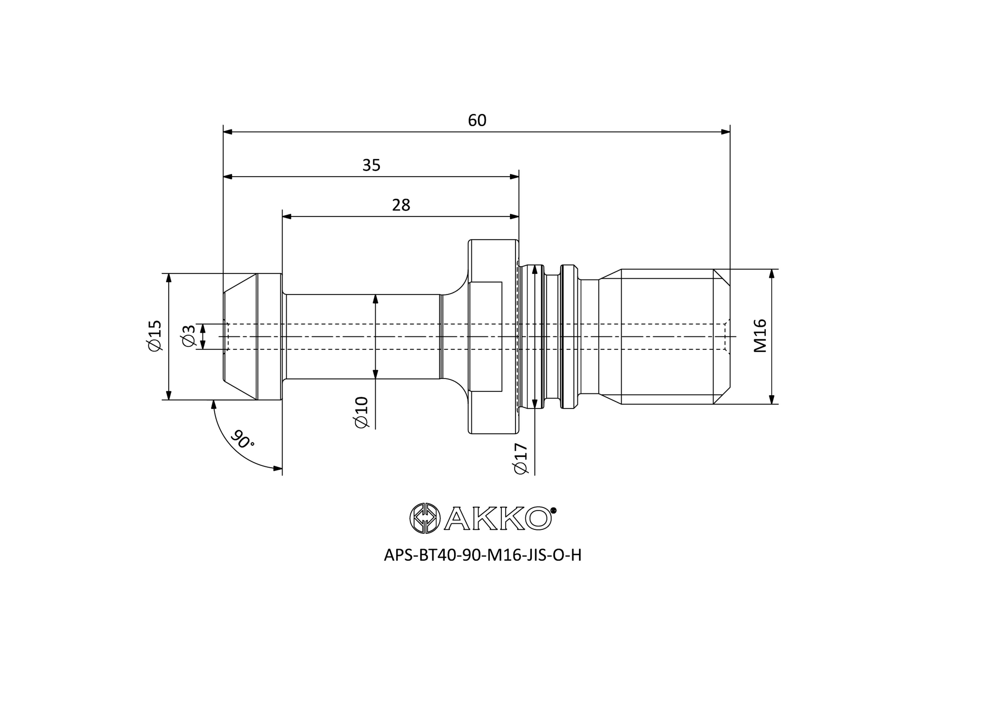 AKKO APS-BT40-90-M16-JIS-O-H — фото 3