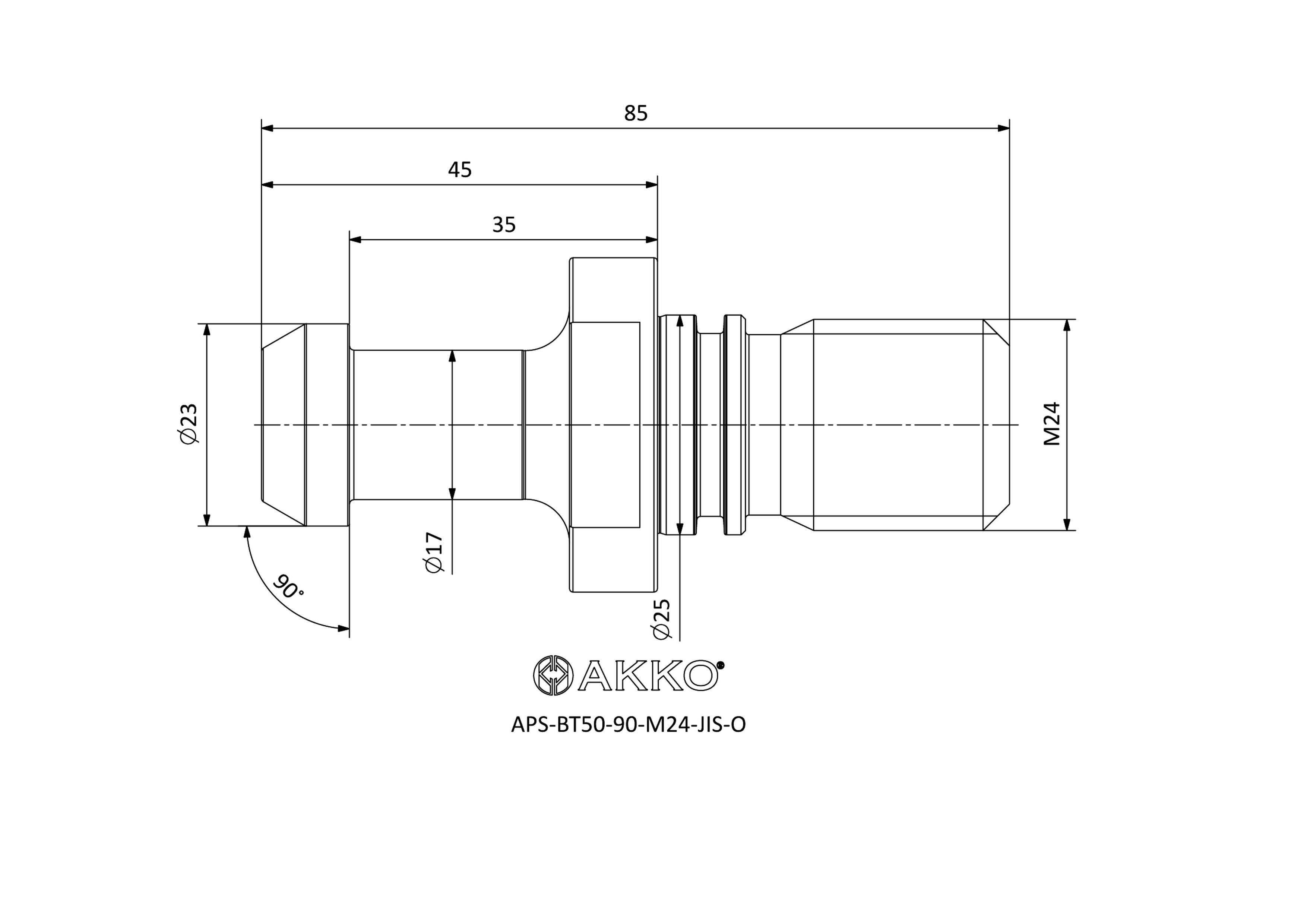 AKKO APS-BT50-90-M24-JIS-O — фото 3