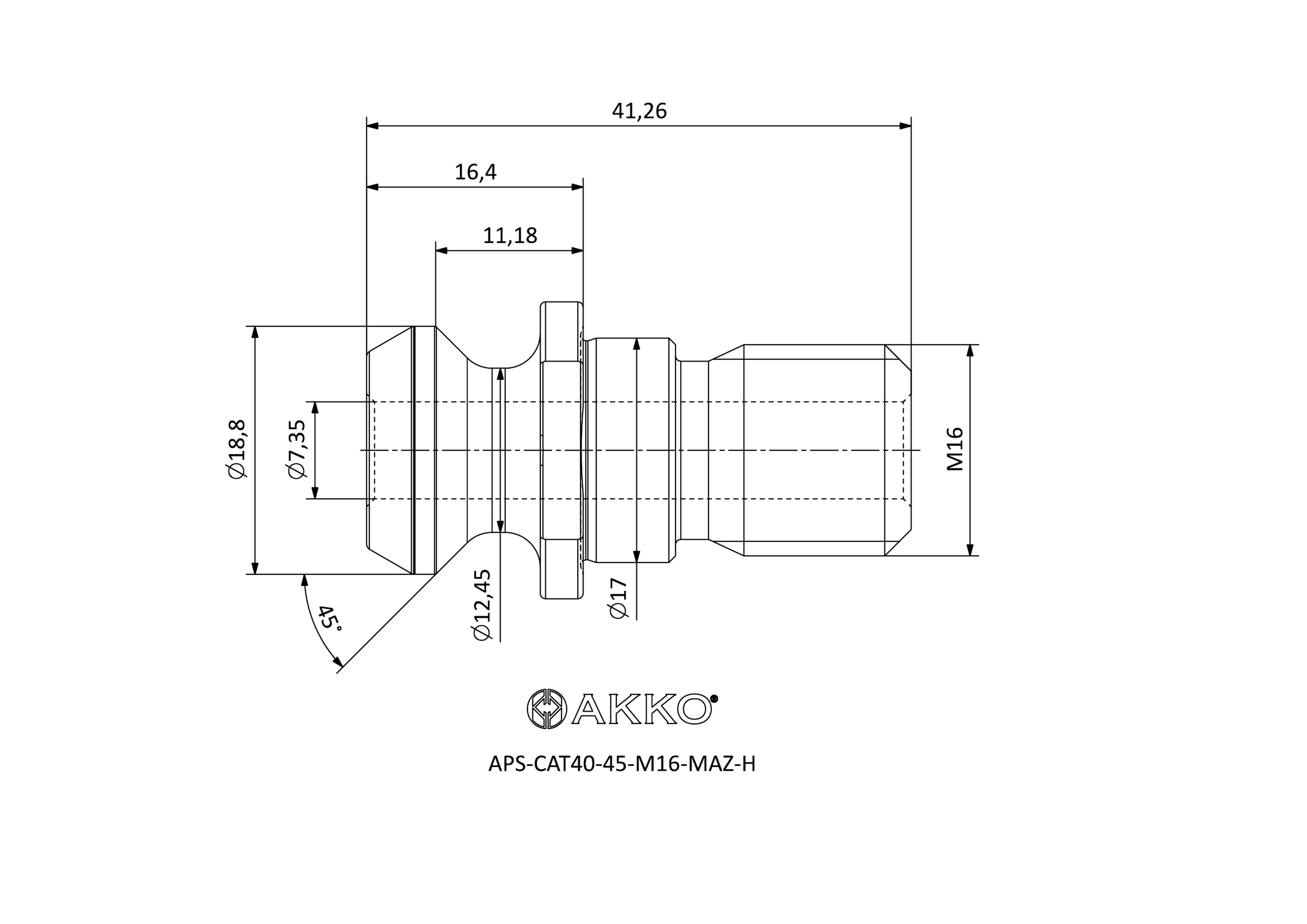 AKKO APS-CAT40-45-M16-MAZ-H — фото 3