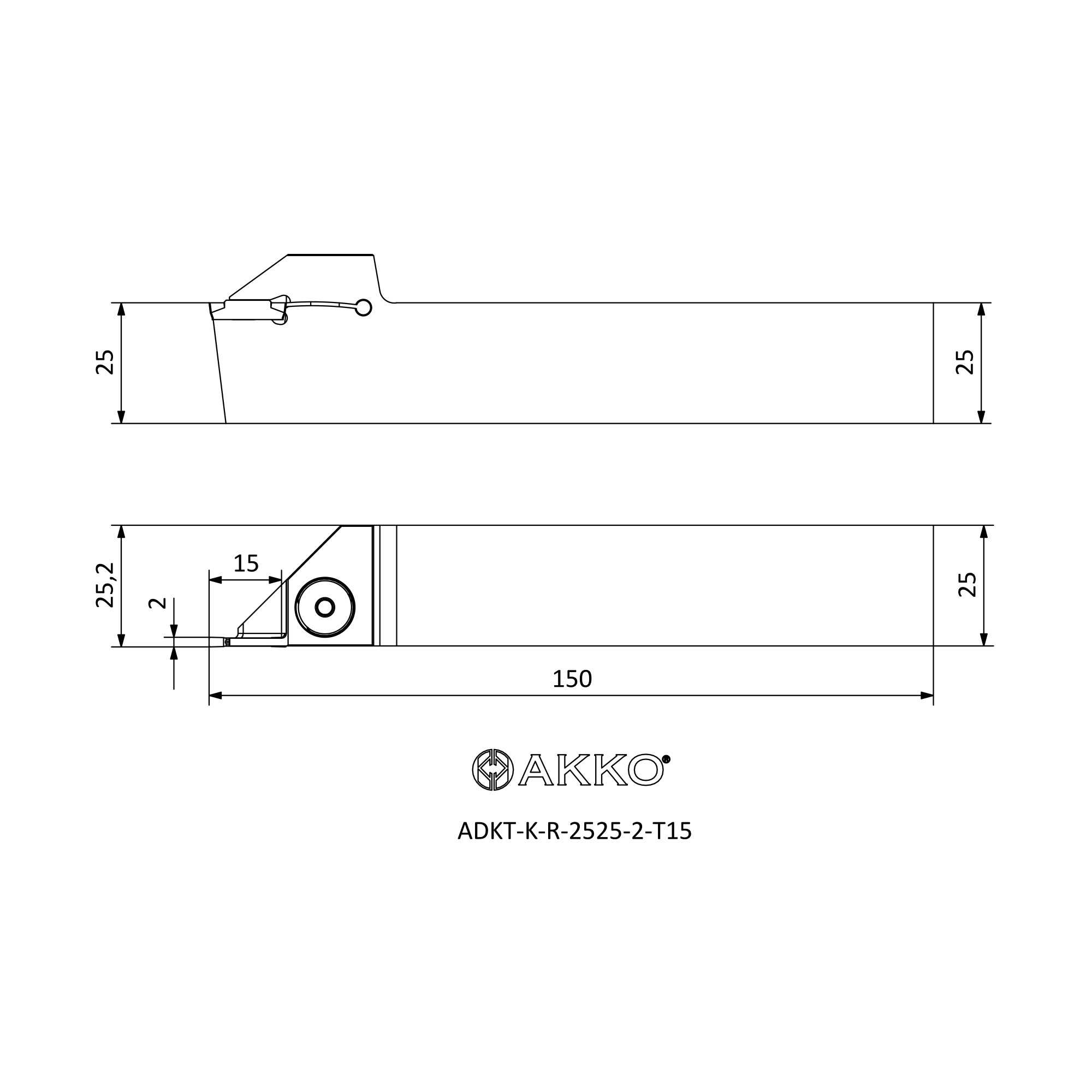 AKKO ADKT-K-R-2525-2-T15 — фото 3