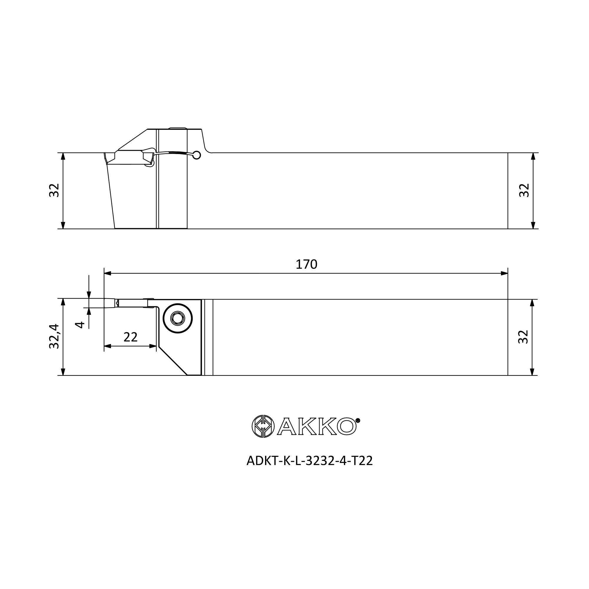 AKKO ADKT-K-L-3232-4-T22 — фото 3