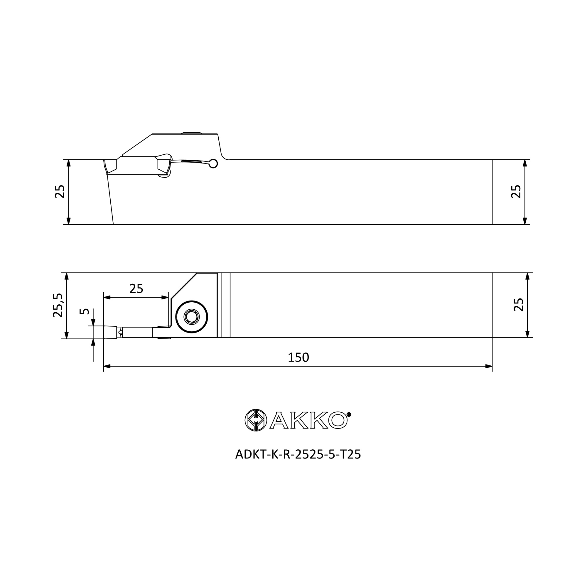 AKKO ADKT-K-R-2525-5-T25 — фото 3