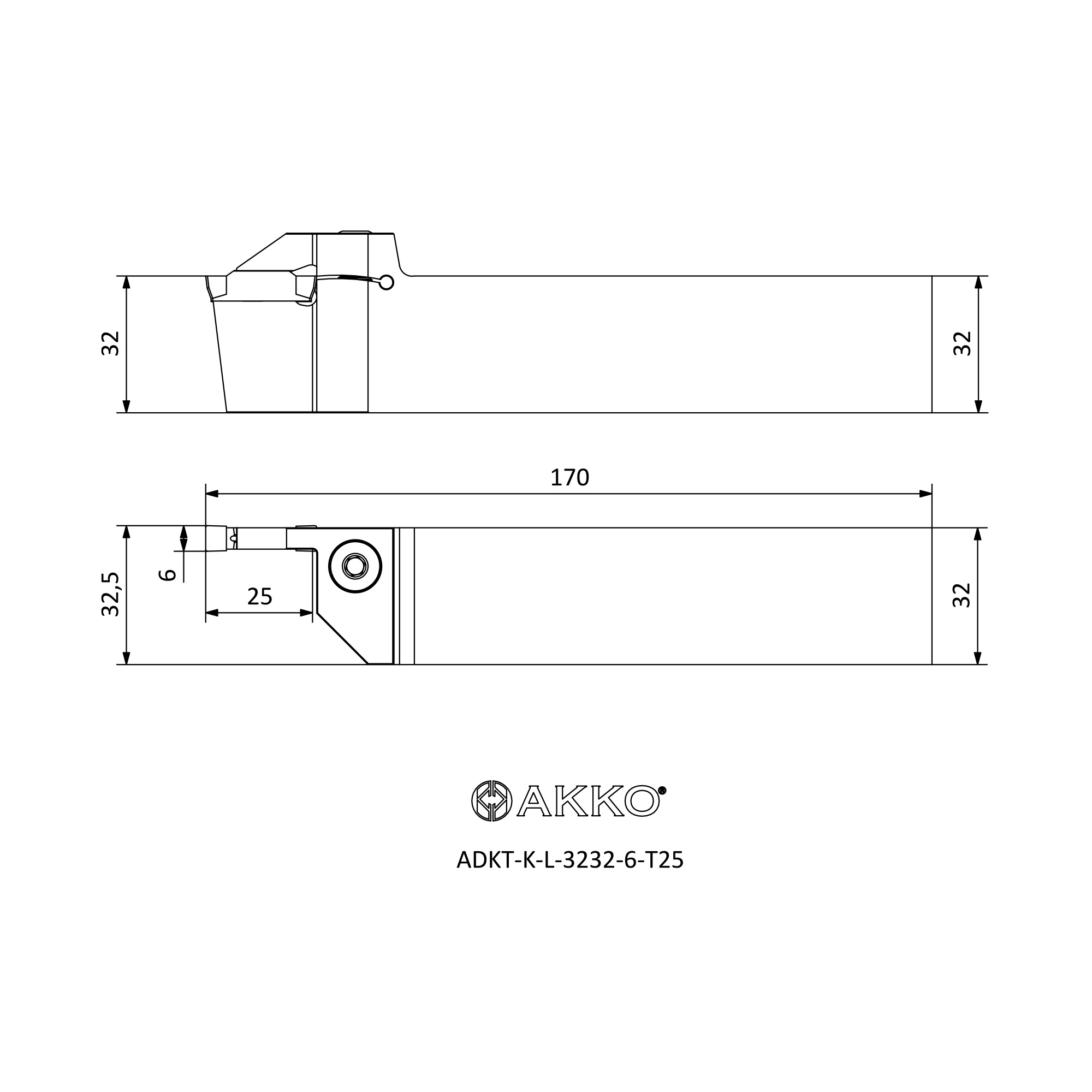 AKKO ADKT-K-L-3232-6-T25 — фото 3