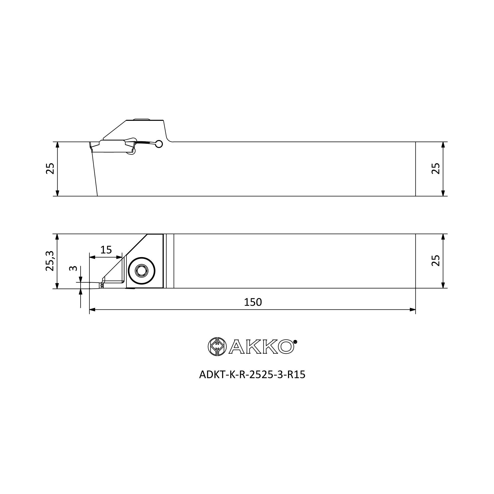 AKKO ADKT-K-R-2525-3-R15 — фото 3