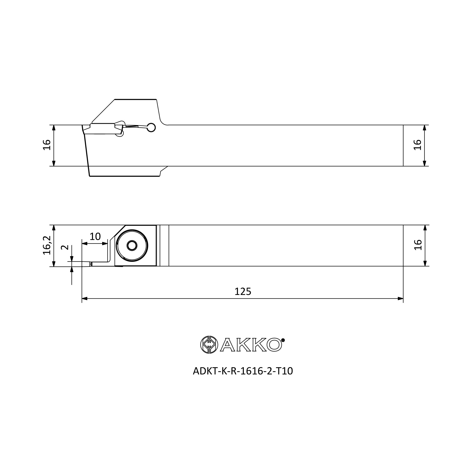 AKKO ADKT-K-R-1616-2-T10 — фото 3
