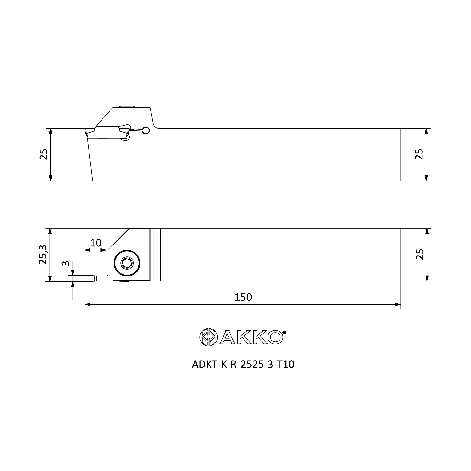AKKO ADKT-K-R-2525-3-T10 — фото 3