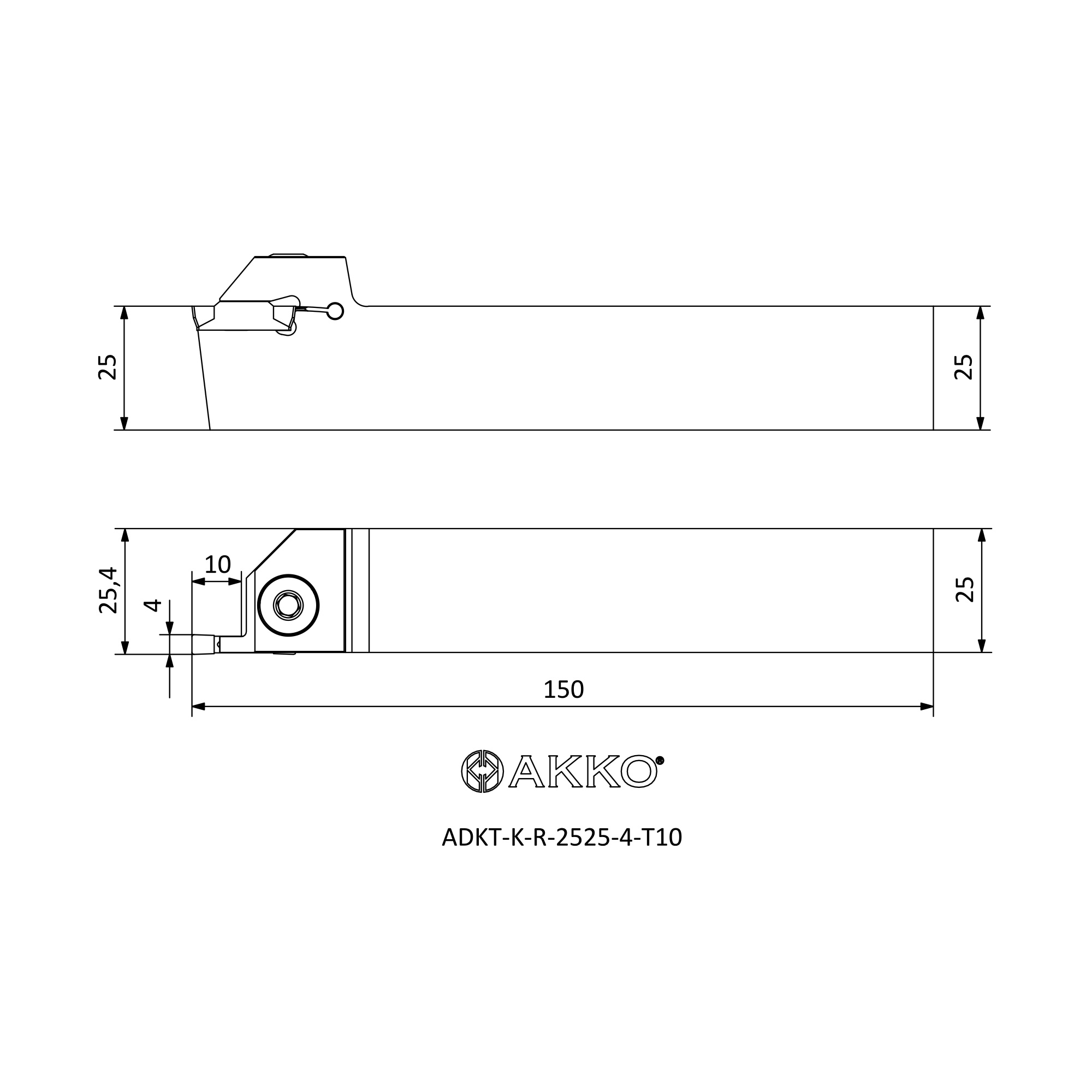 AKKO ADKT-K-R-2525-4-T10 — фото 3