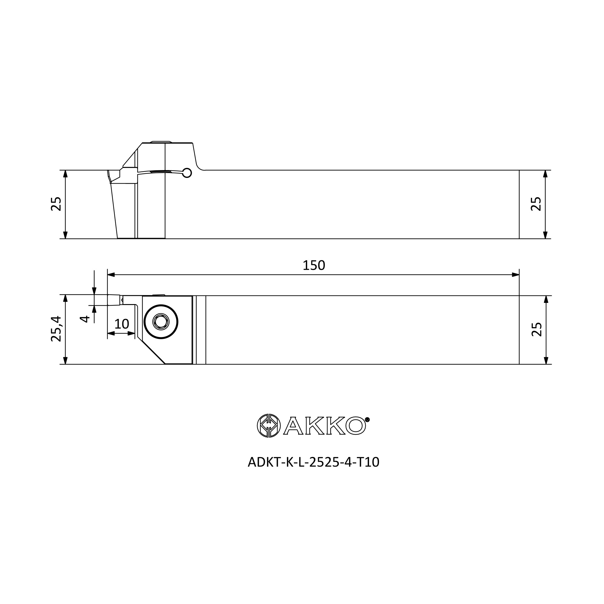 AKKO ADKT-K-L-2525-4-T10 — фото 3
