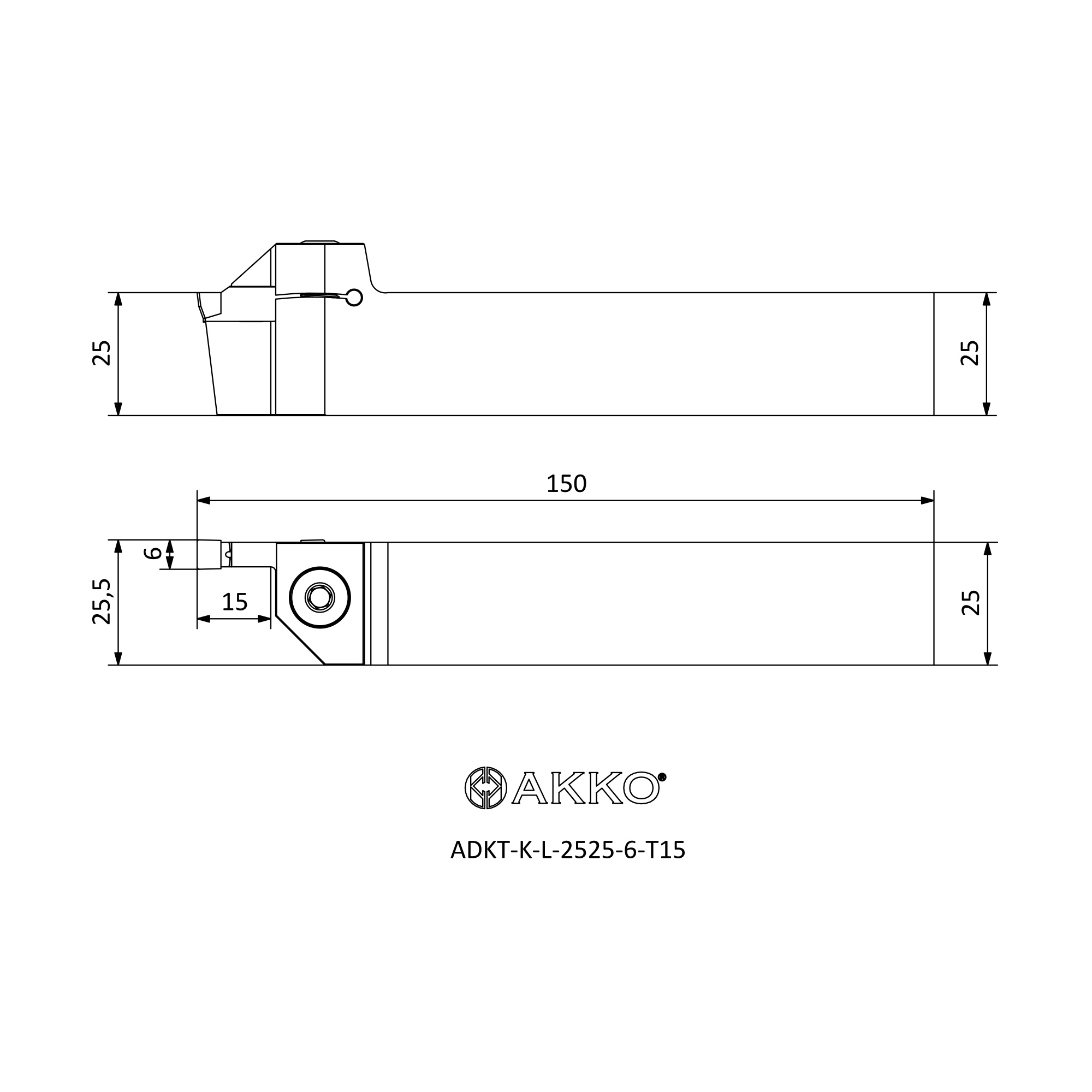 AKKO ADKT-K-L-2525-6-T15 — фото 3