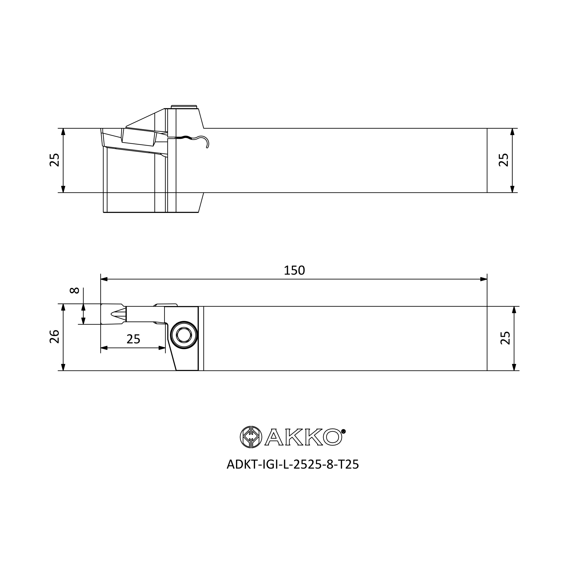 AKKO ADKT-IGI-L-2525-8-T25 — фото 3