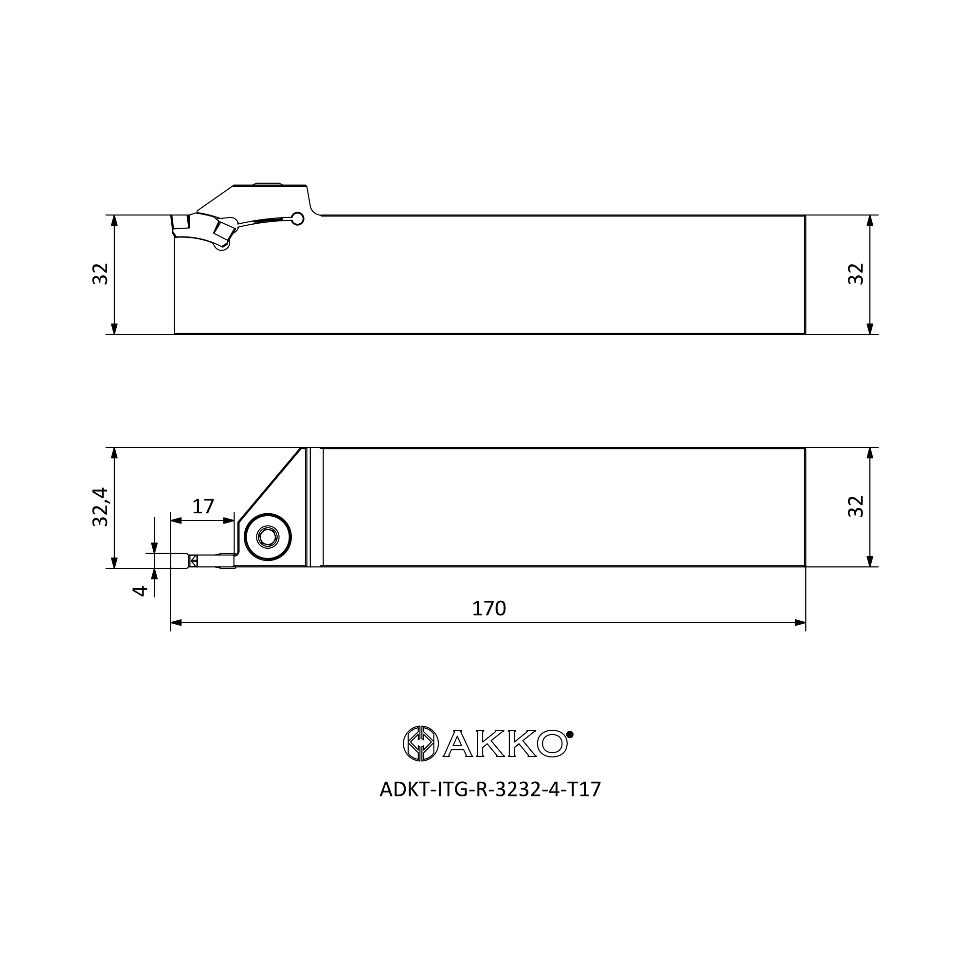 AKKO ADKT-ITG-R-3232-4-T17 — фото 3