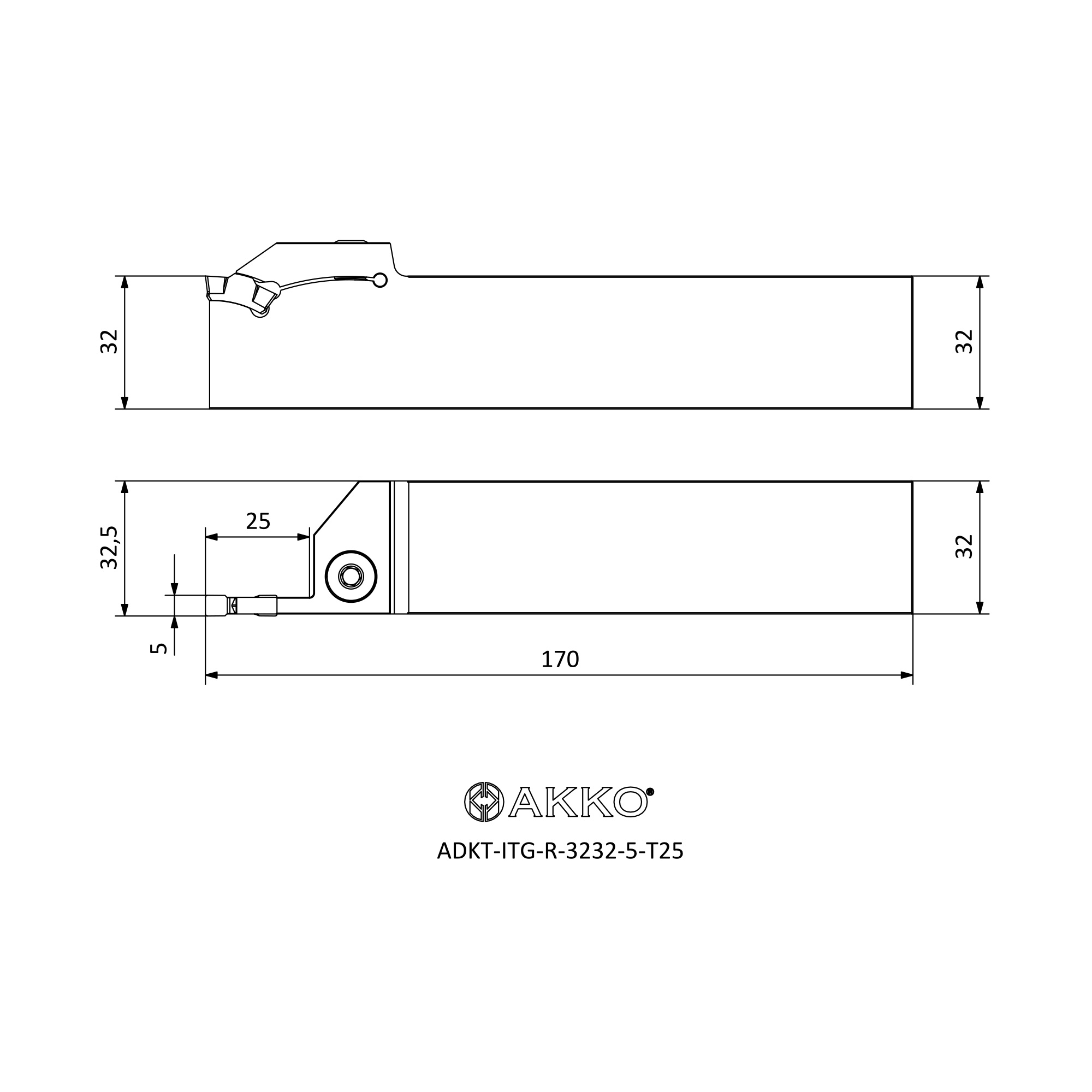 AKKO ADKT-ITG-R-3232-5-T25 — фото 3