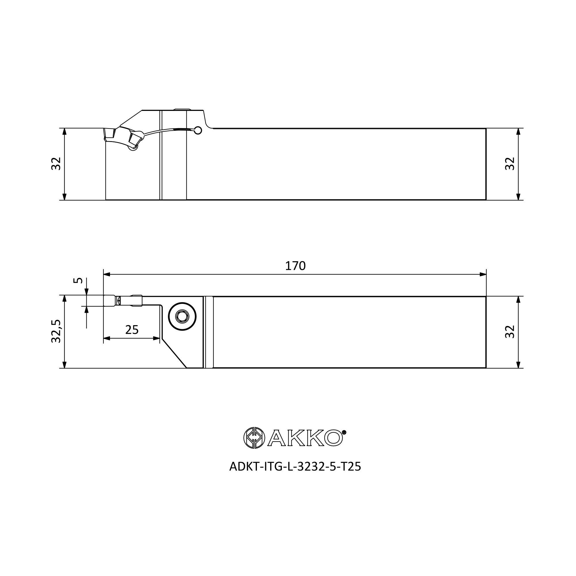 AKKO ADKT-ITG-L-3232-5-T25 — фото 3