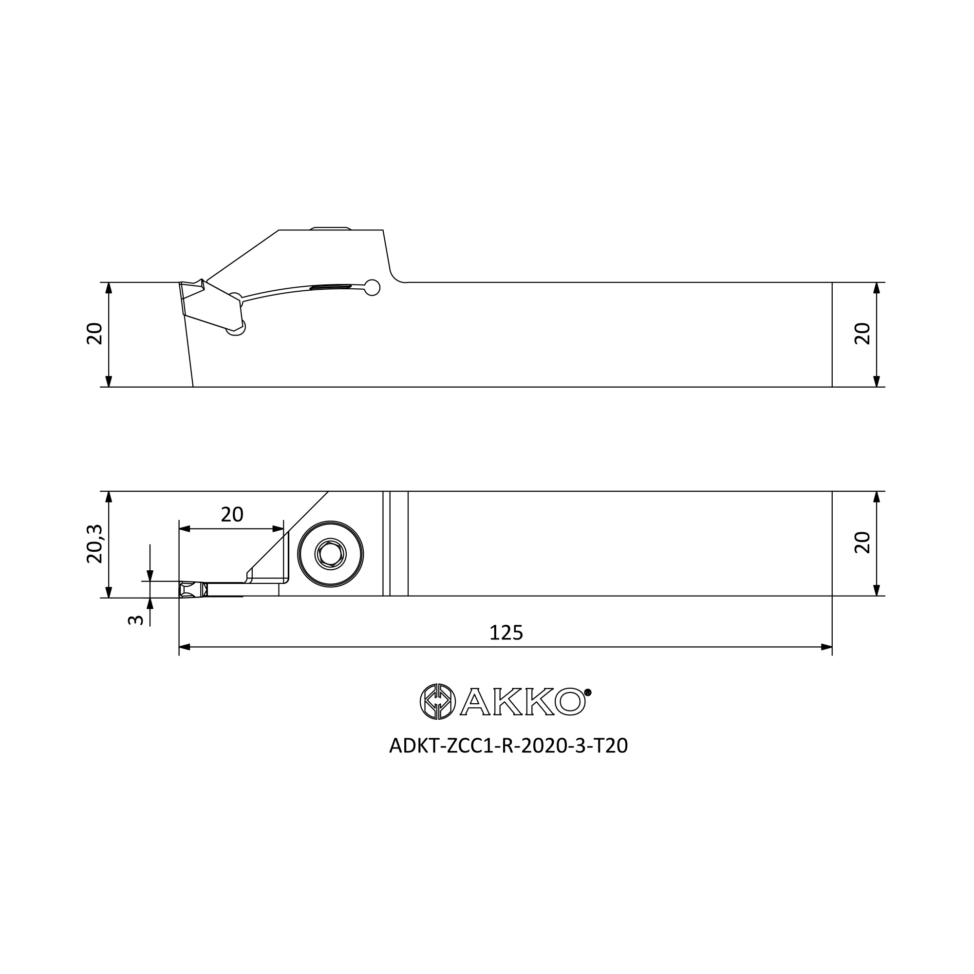 AKKO ADKT-ZCC1-R-2020-3-T20 — фото 3