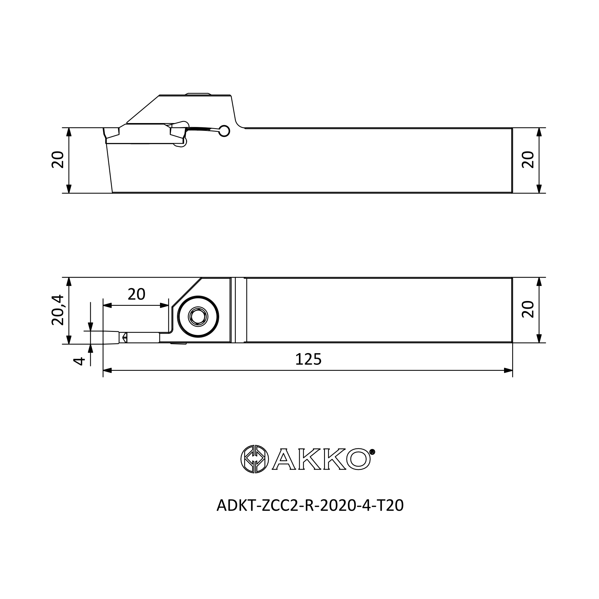 AKKO ADKT-ZCC2-R-2020-4-T20 — фото 3