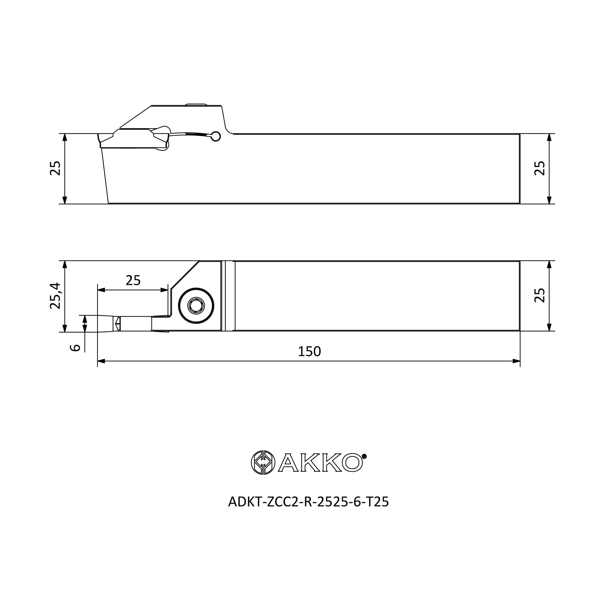 AKKO ADKT-ZCC2-R-2525-6-T25 — фото 3