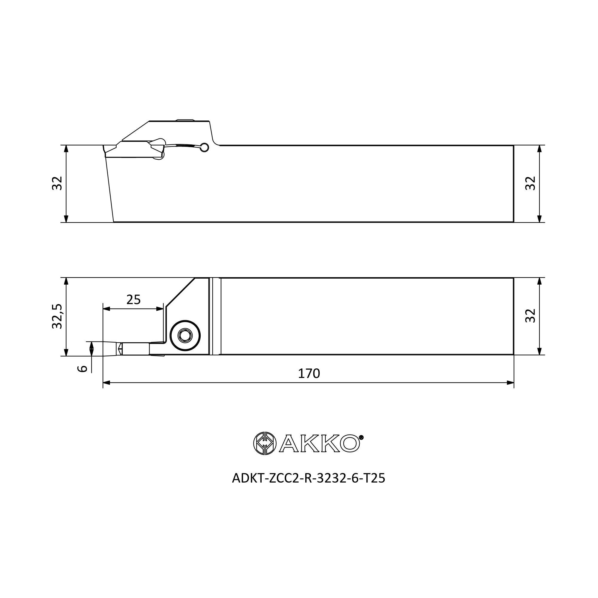 AKKO ADKT-ZCC2-R-3232-6-T25 — фото 3