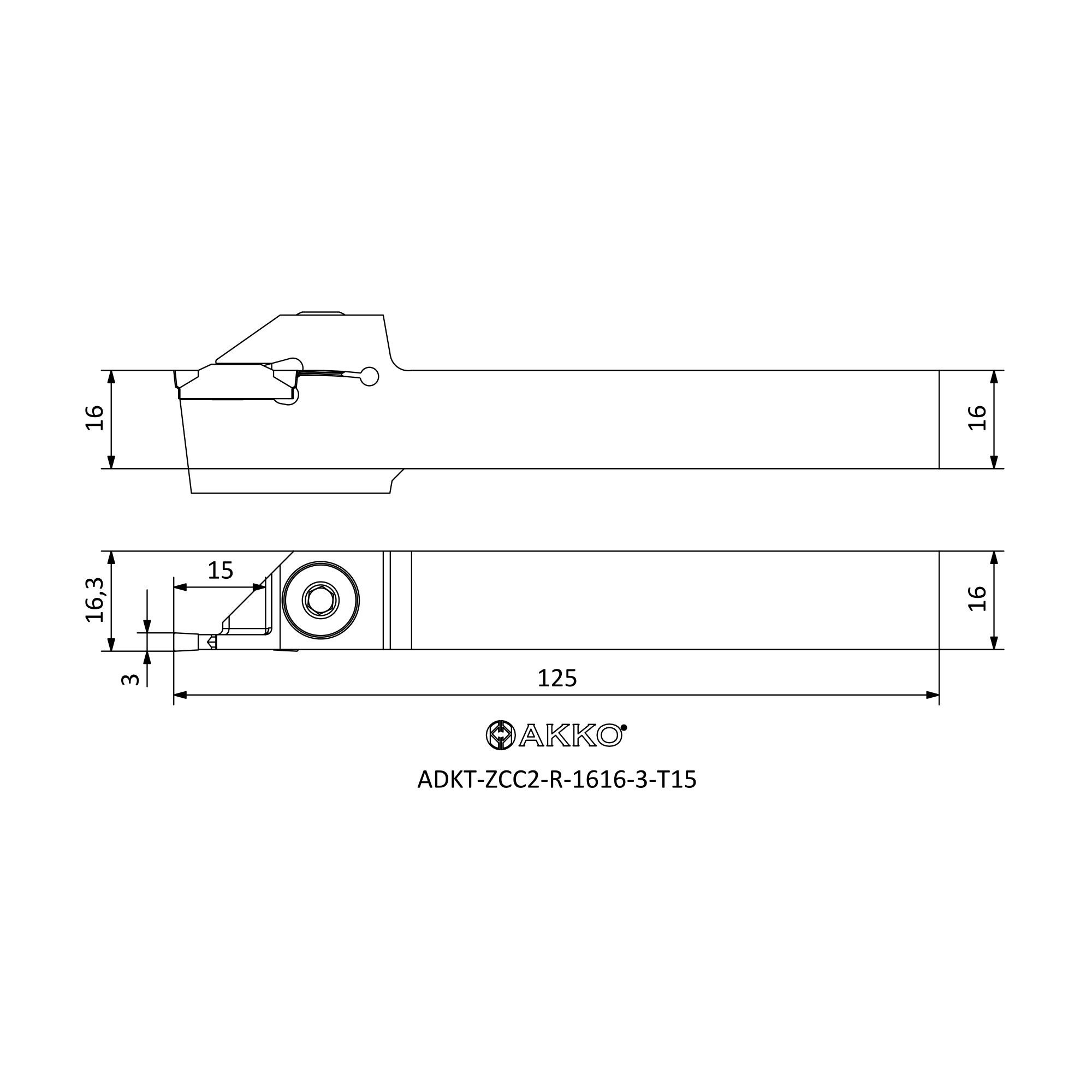 AKKO ADKT-ZCC2-R-1616-3-T15 — фото 3