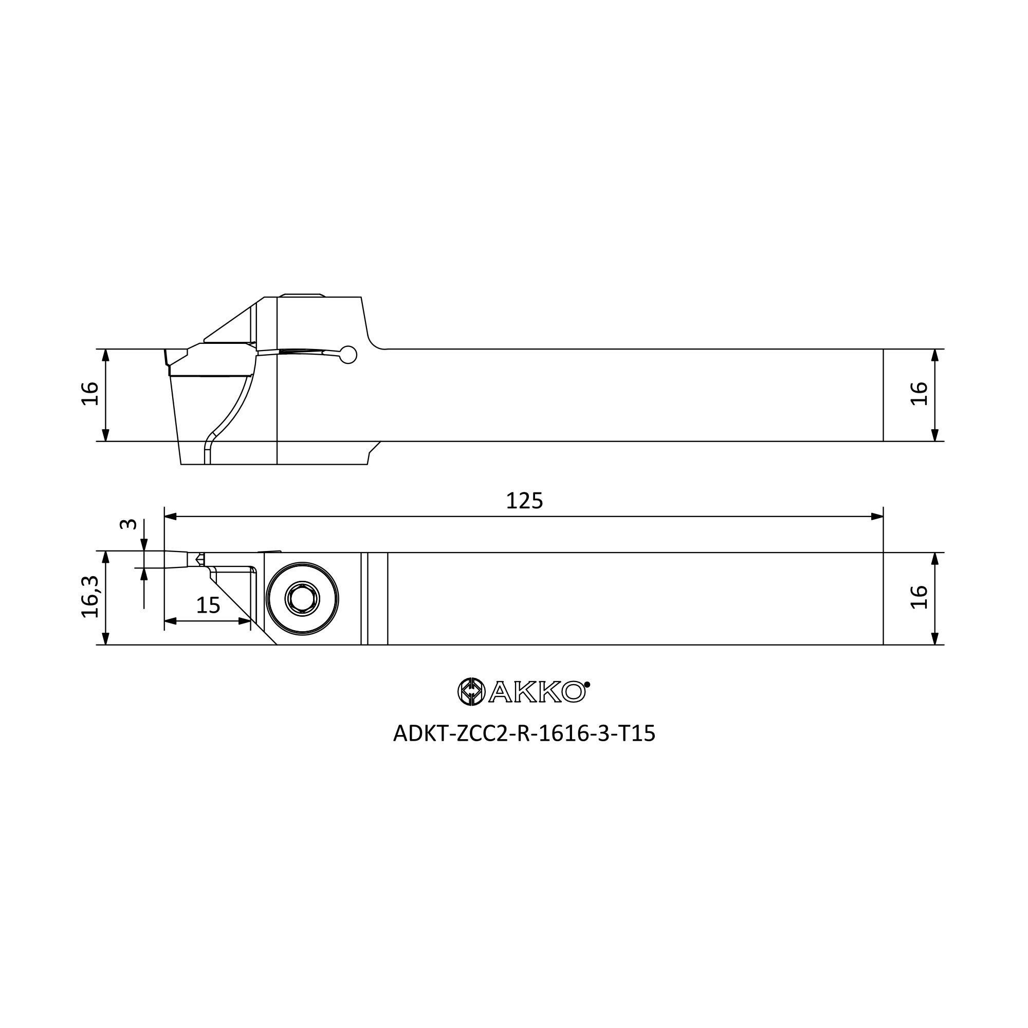 AKKO ADKT-ZCC2-L-1616-3-T15 — фото 3