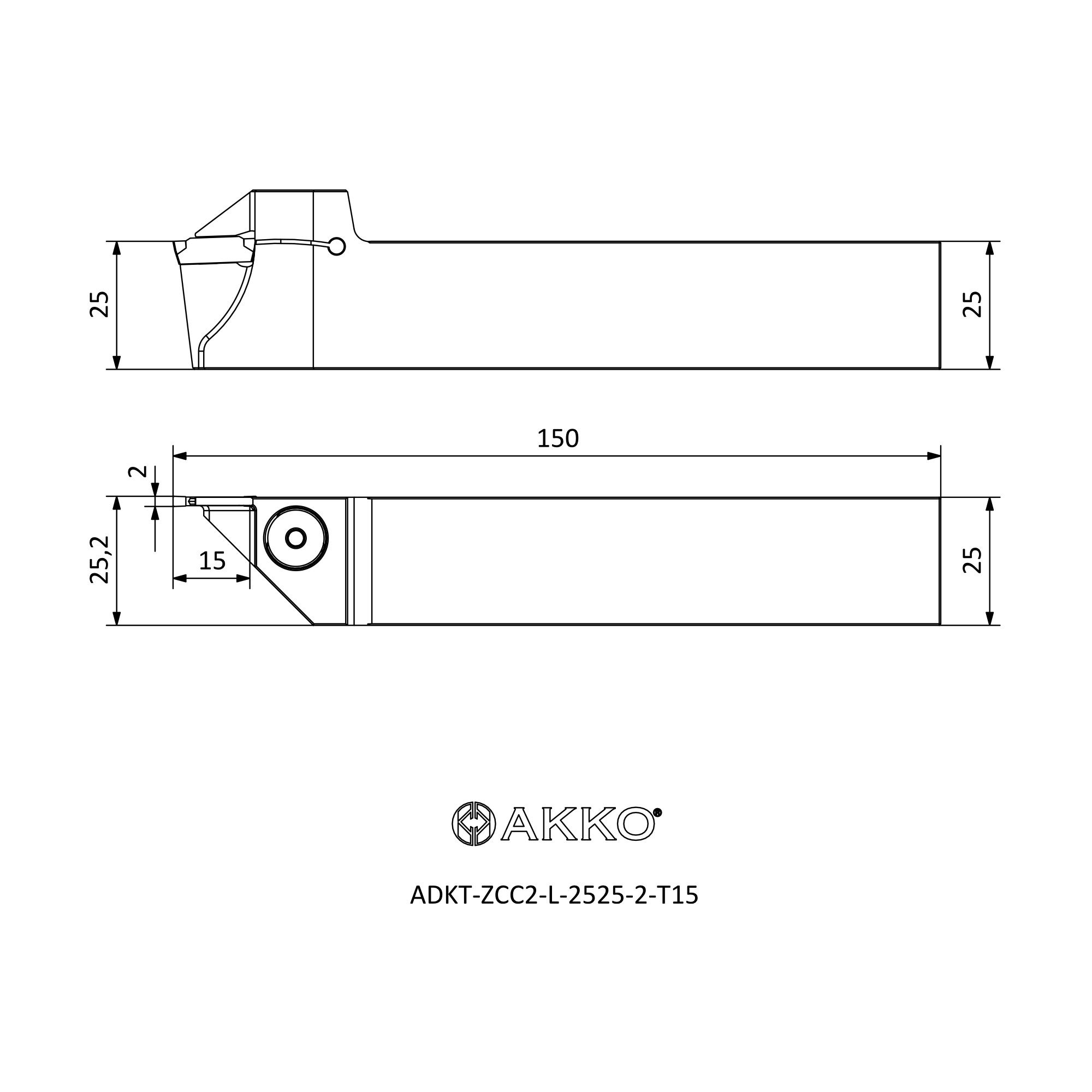 AKKO ADKT-ZCC2-L-2525-2-T15 — фото 3