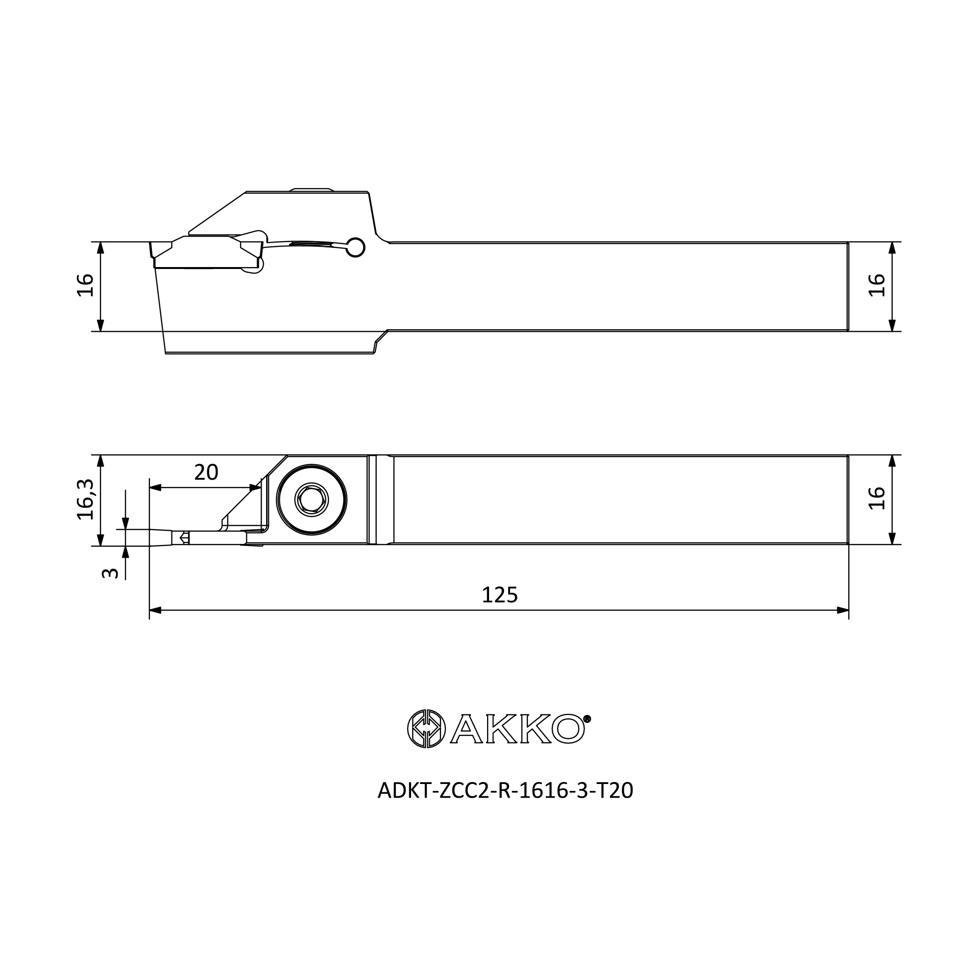 AKKO ADKT-ZCC2-R-1616-3-T20 — фото 3