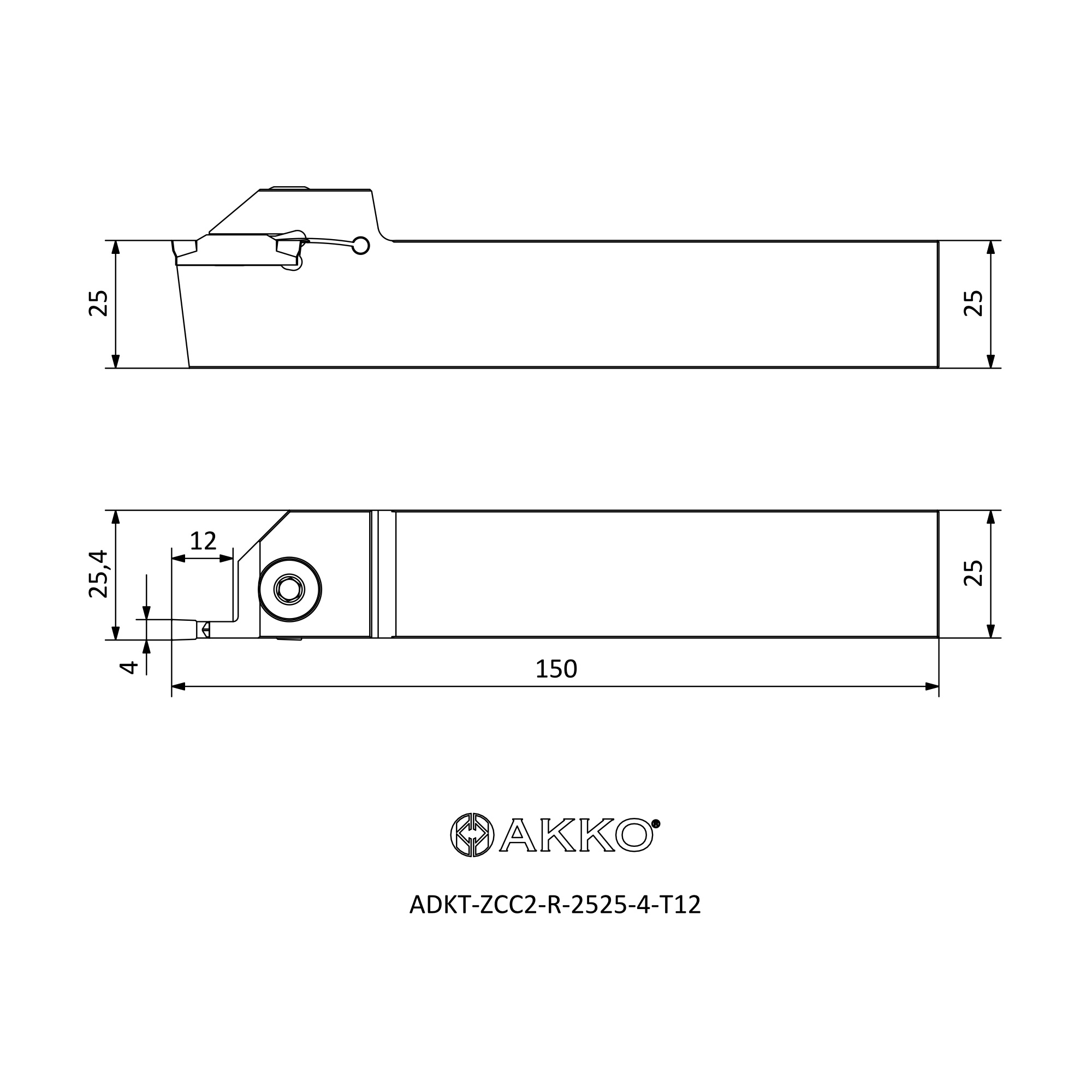 AKKO ADKT-ZCC2-R-2525-4-T12 — фото 3