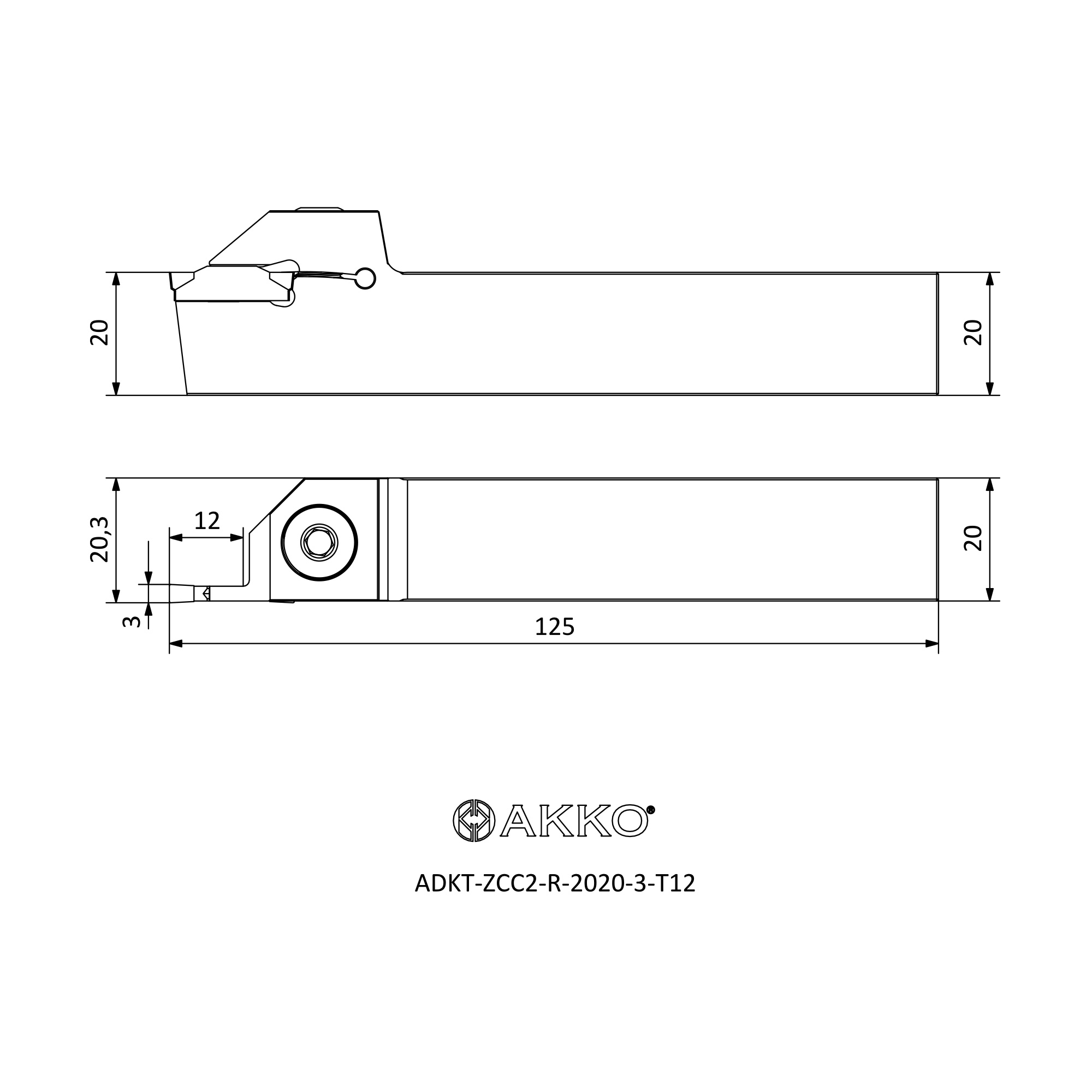 AKKO ADKT-ZCC2-R-2020-3-T12 — фото 3