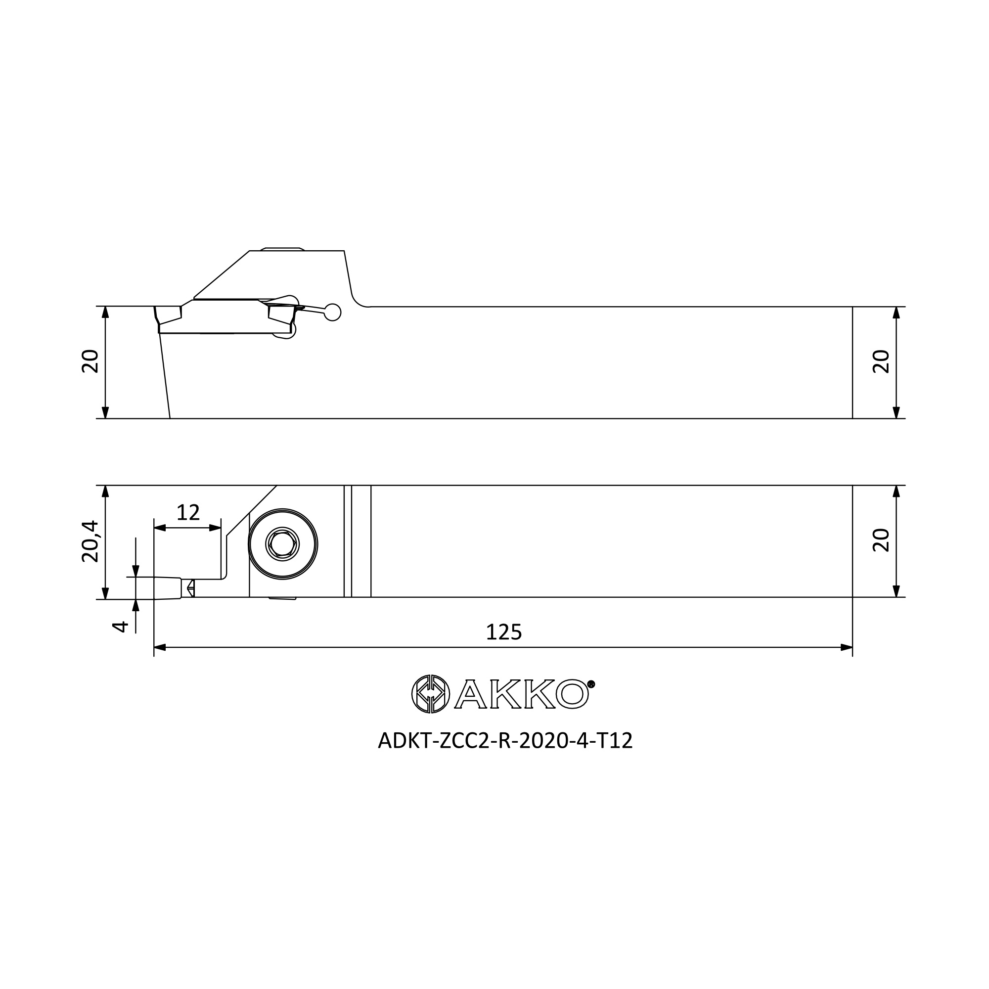 AKKO ADKT-ZCC2-R-2020-4-T12 — фото 3