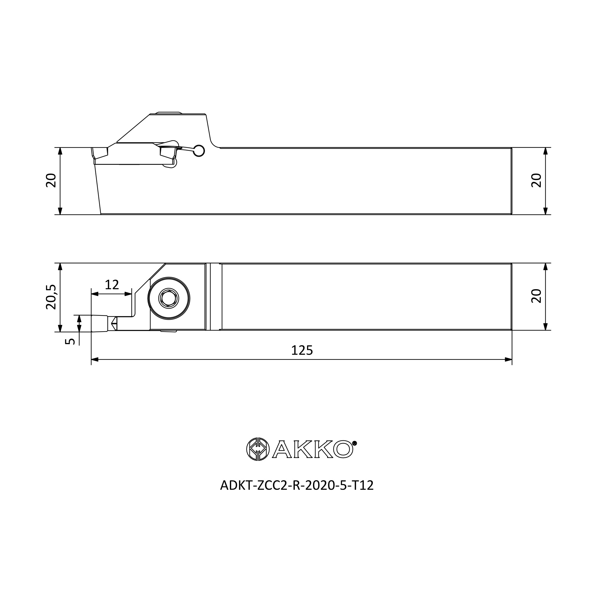 AKKO ADKT-ZCC2-R-2020-5-T12 — фото 3