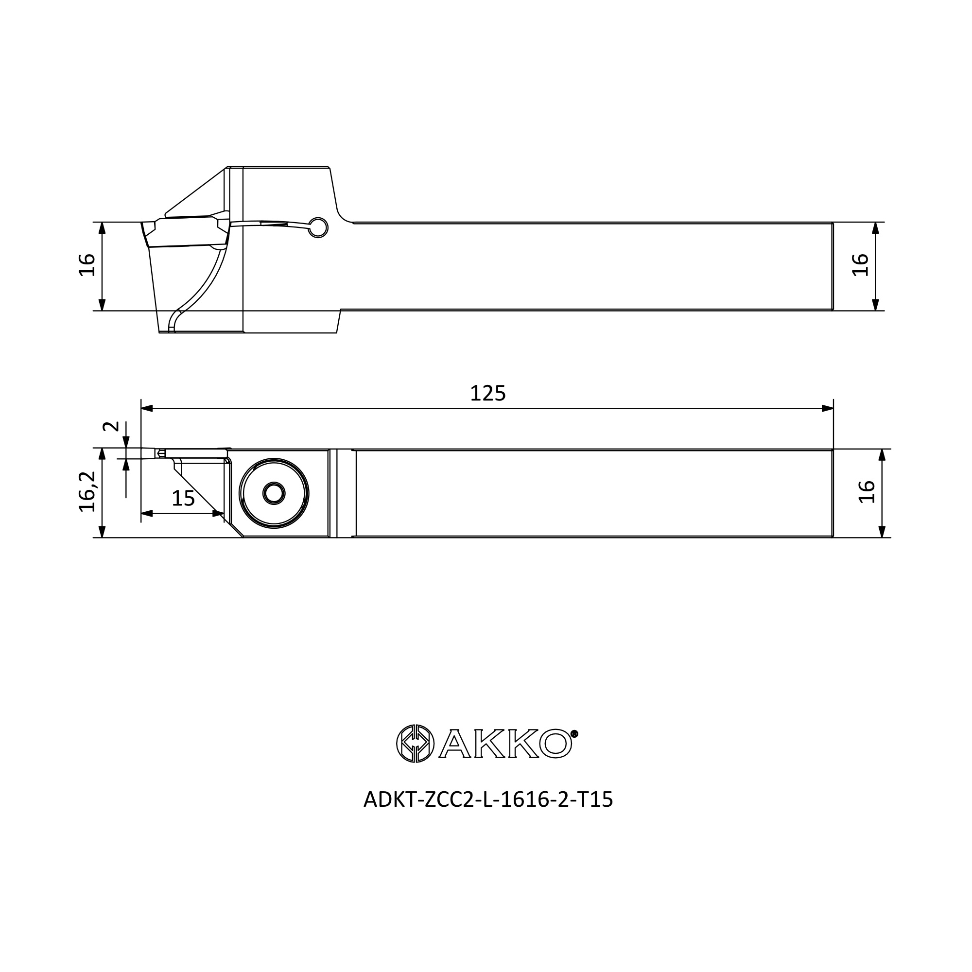 AKKO ADKT-ZCC2-L-1616-2-T15 — фото 3