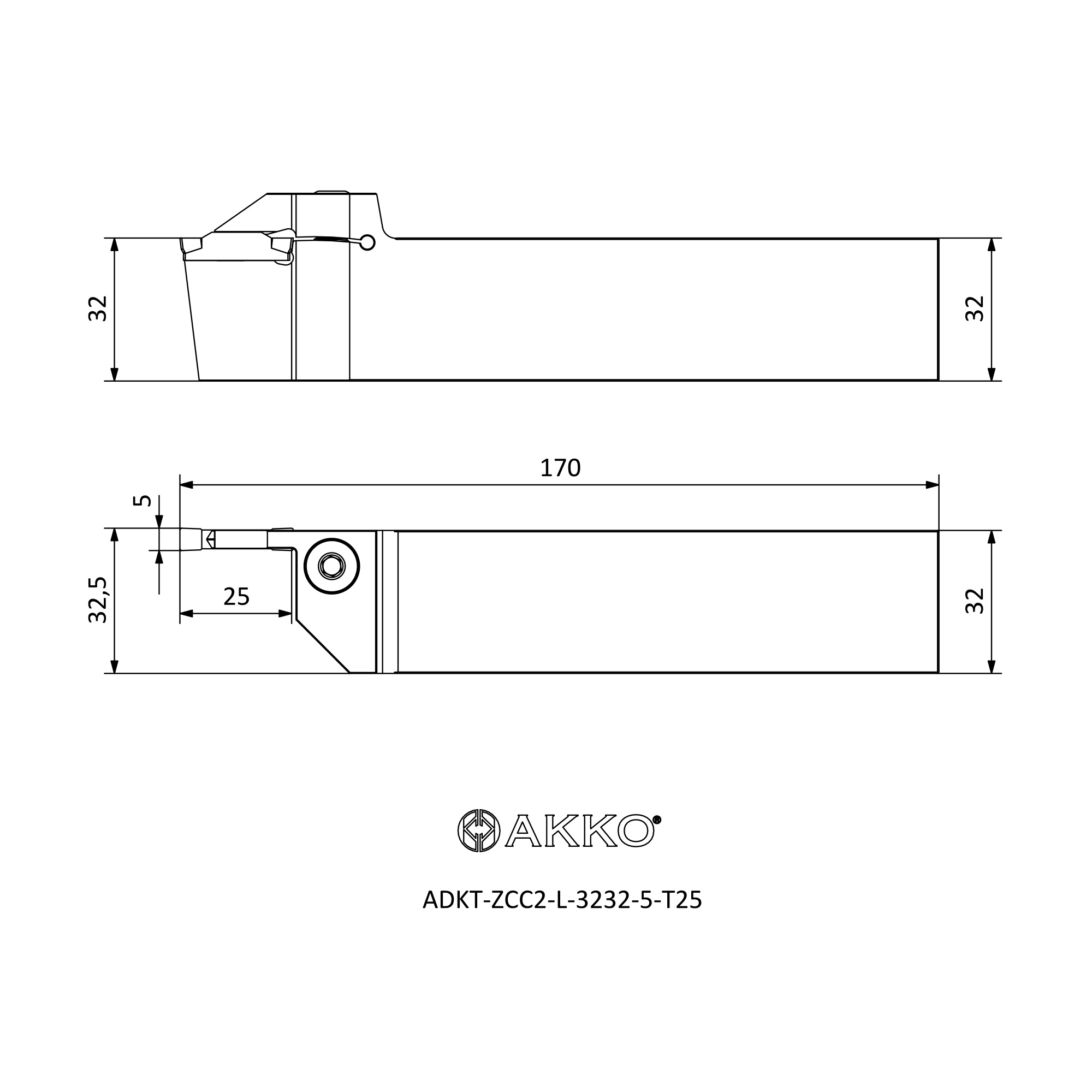AKKO ADKT-ZCC2-L-3232-5-T25 — фото 3