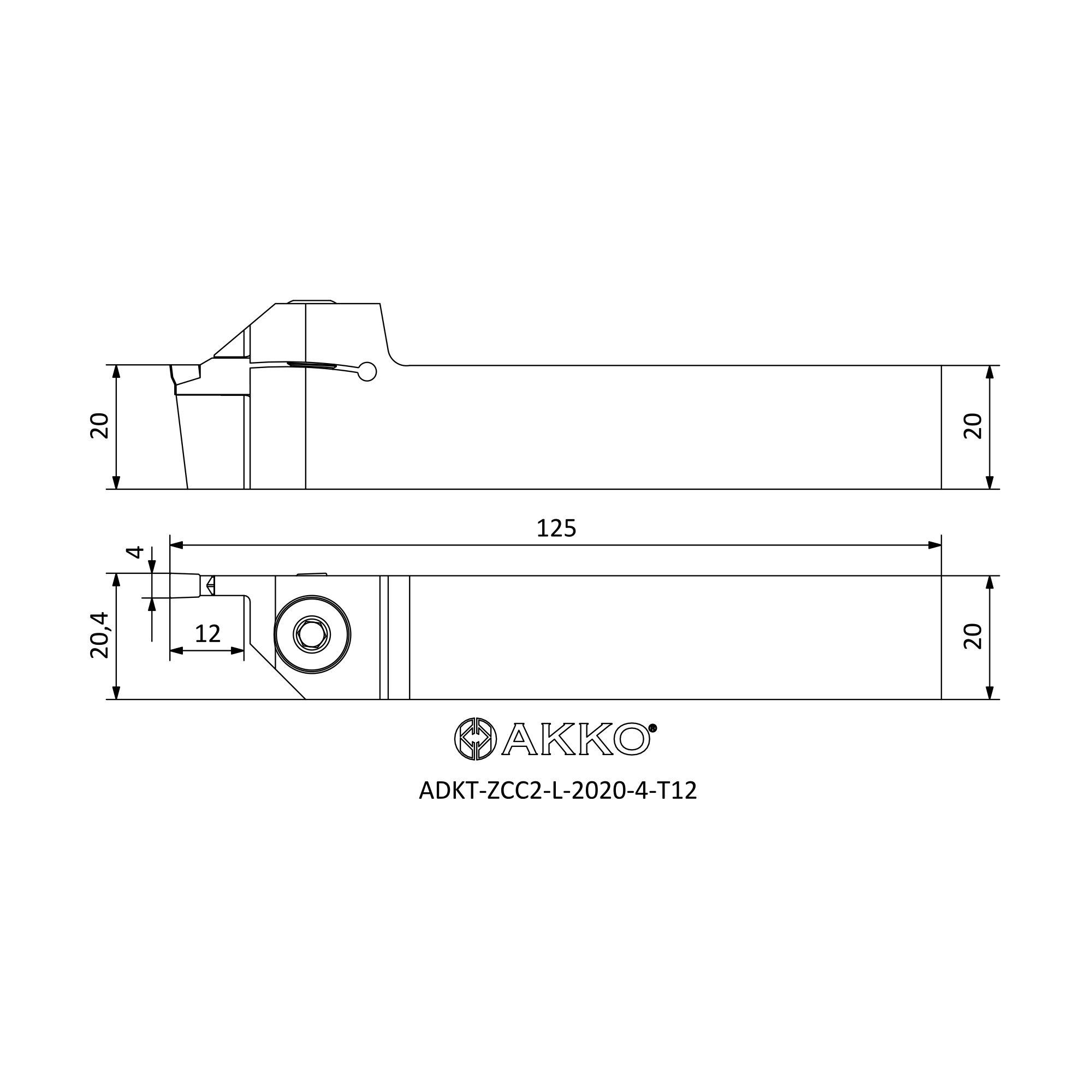 AKKO ADKT-ZCC2-L-2020-4-T12 — фото 3