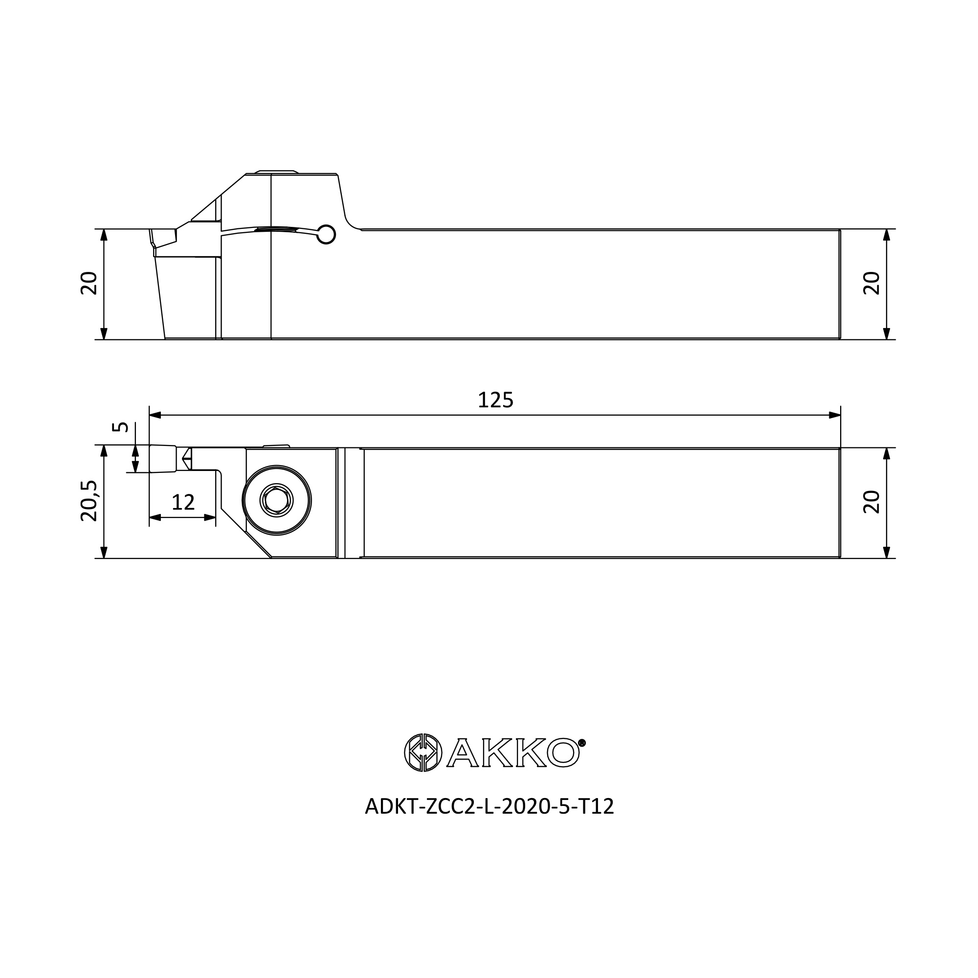 AKKO ADKT-ZCC2-L-2020-5-T12 — фото 3