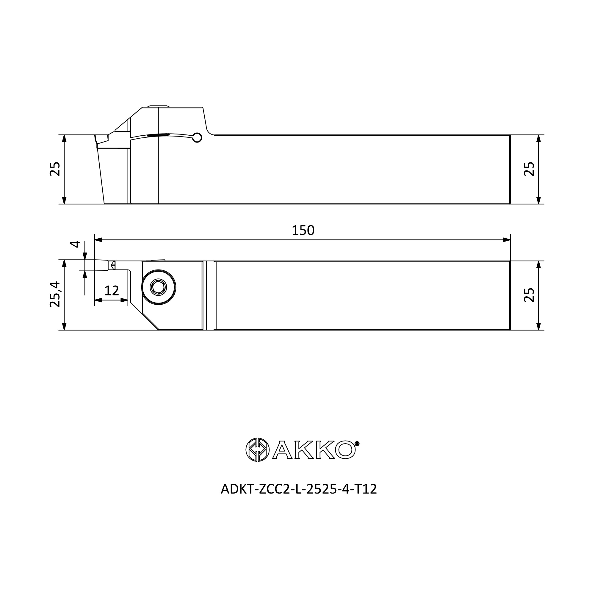 AKKO ADKT-ZCC2-L-2525-4-T12 — фото 3