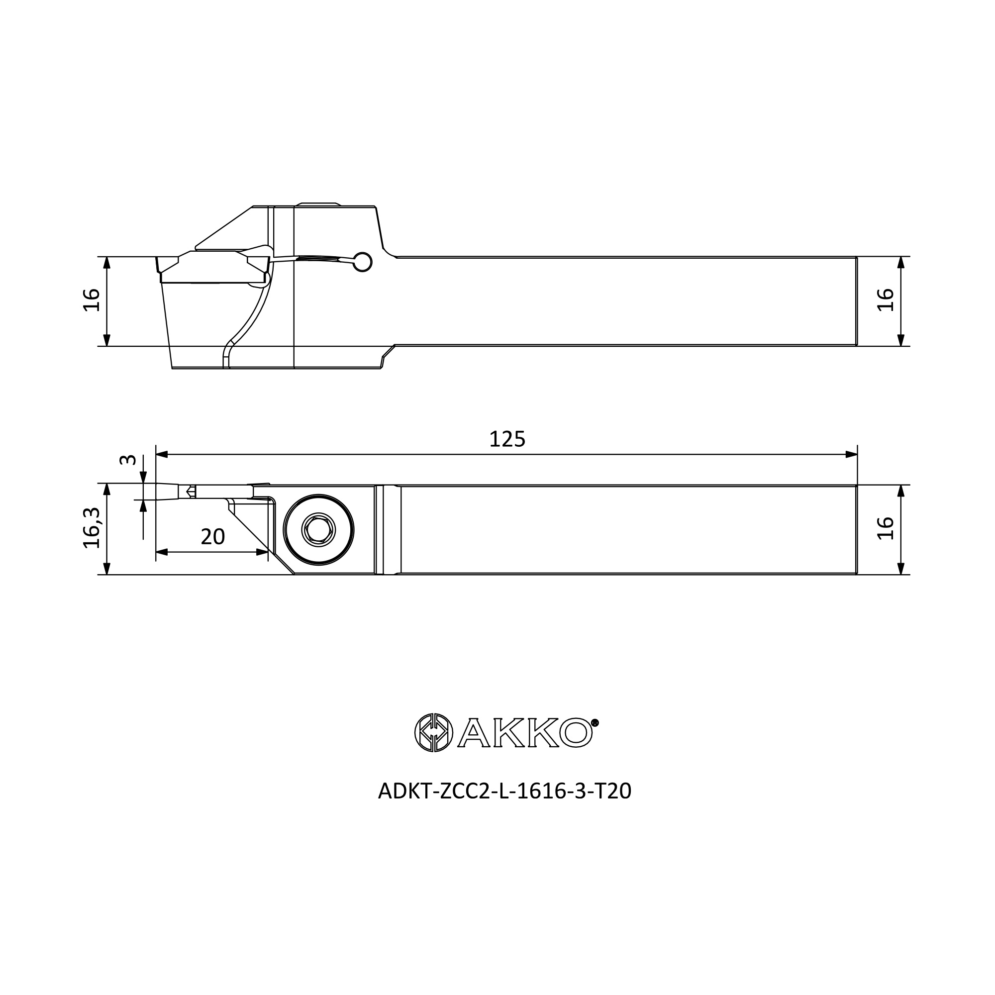 AKKO ADKT-ZCC2-L-1616-3-T20 — фото 3