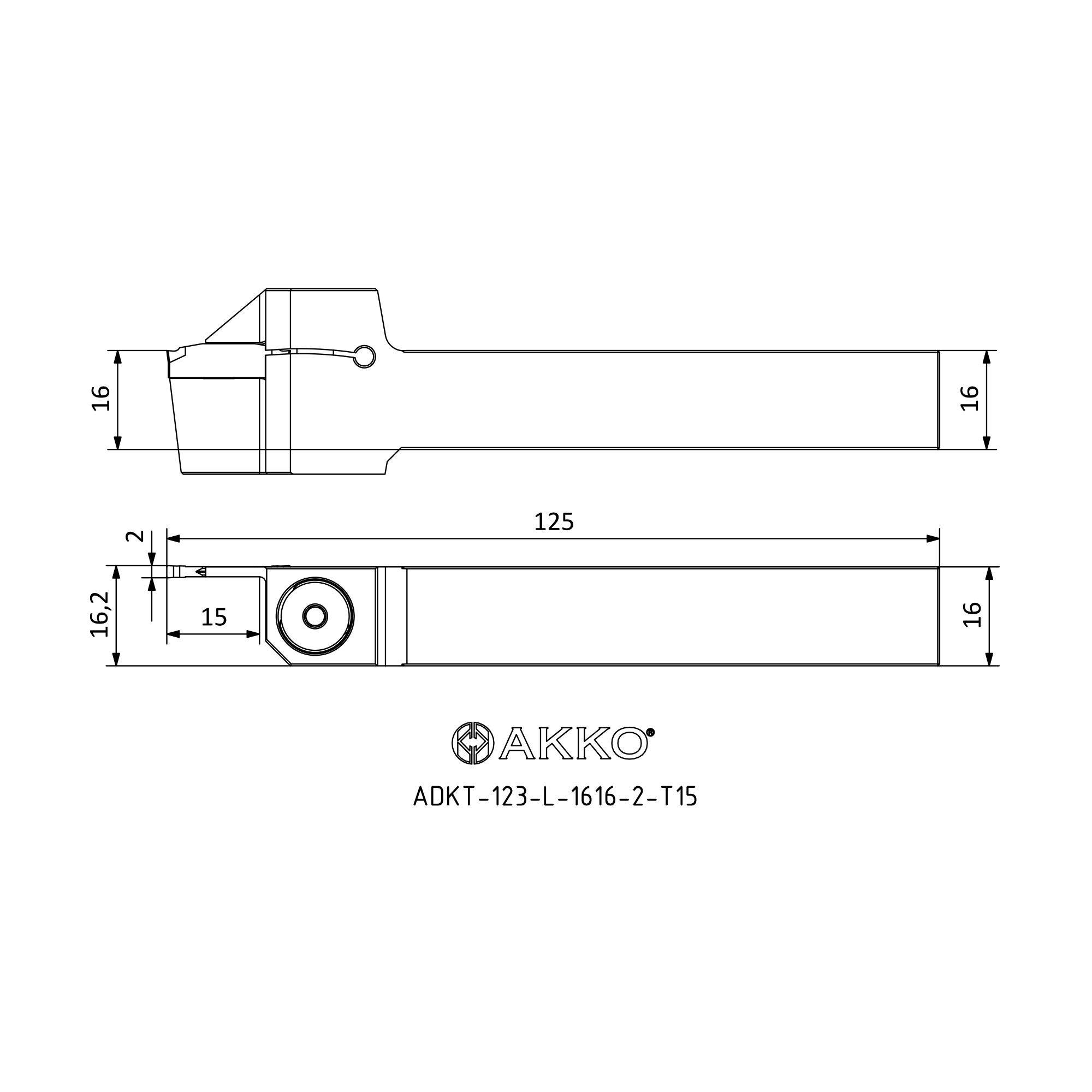 AKKO ADKT-123-L-1616-2-T15 — фото 3