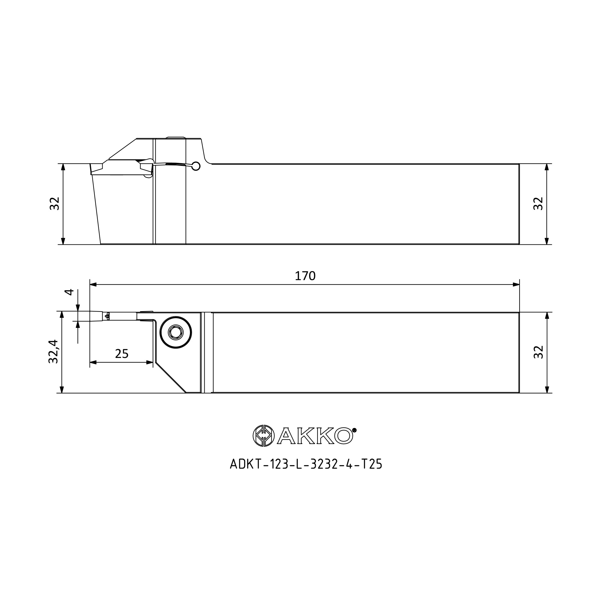 AKKO ADKT-123-L-3232-4-T25 — фото 3