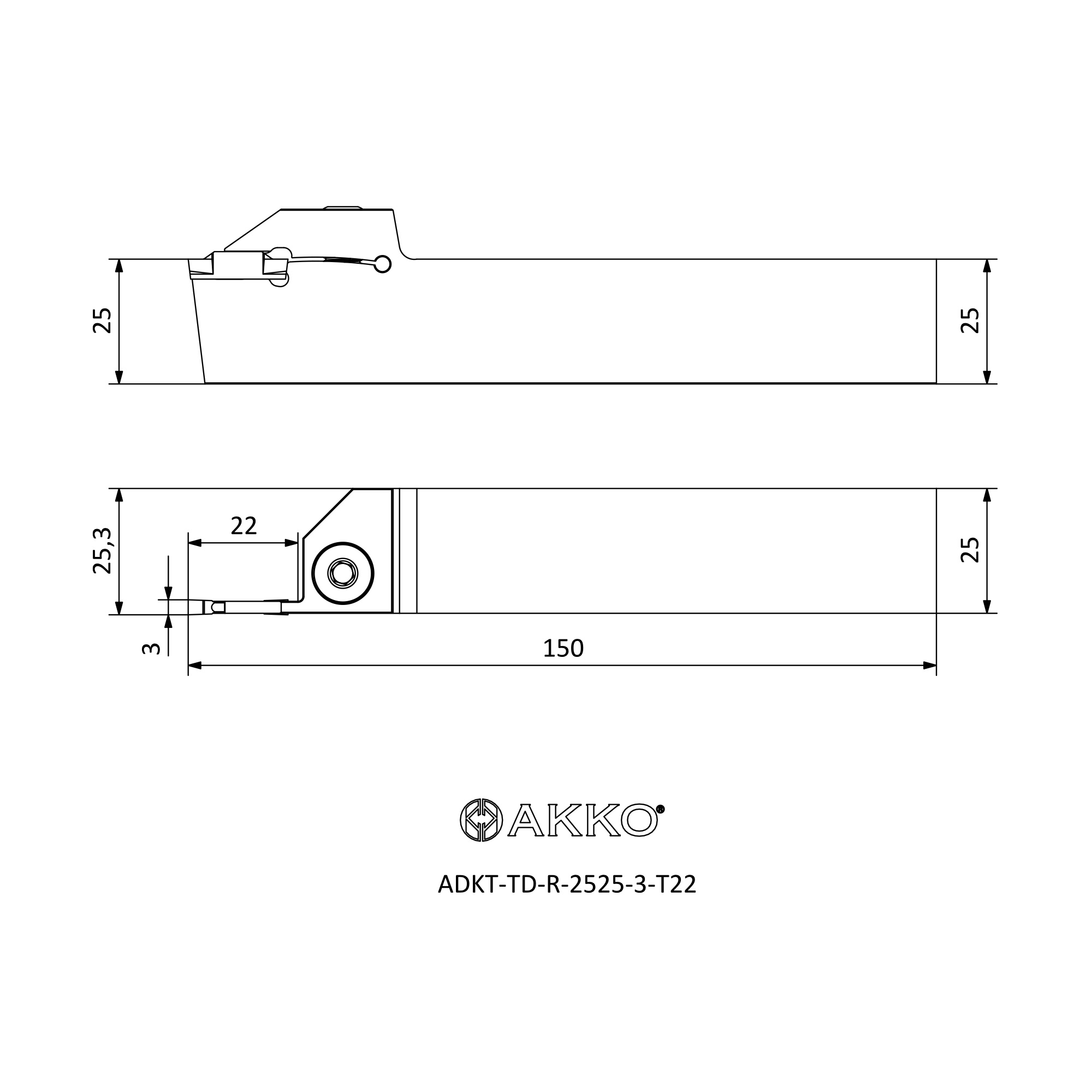 AKKO ADKT-TD-R-2525-3-T22 — фото 3