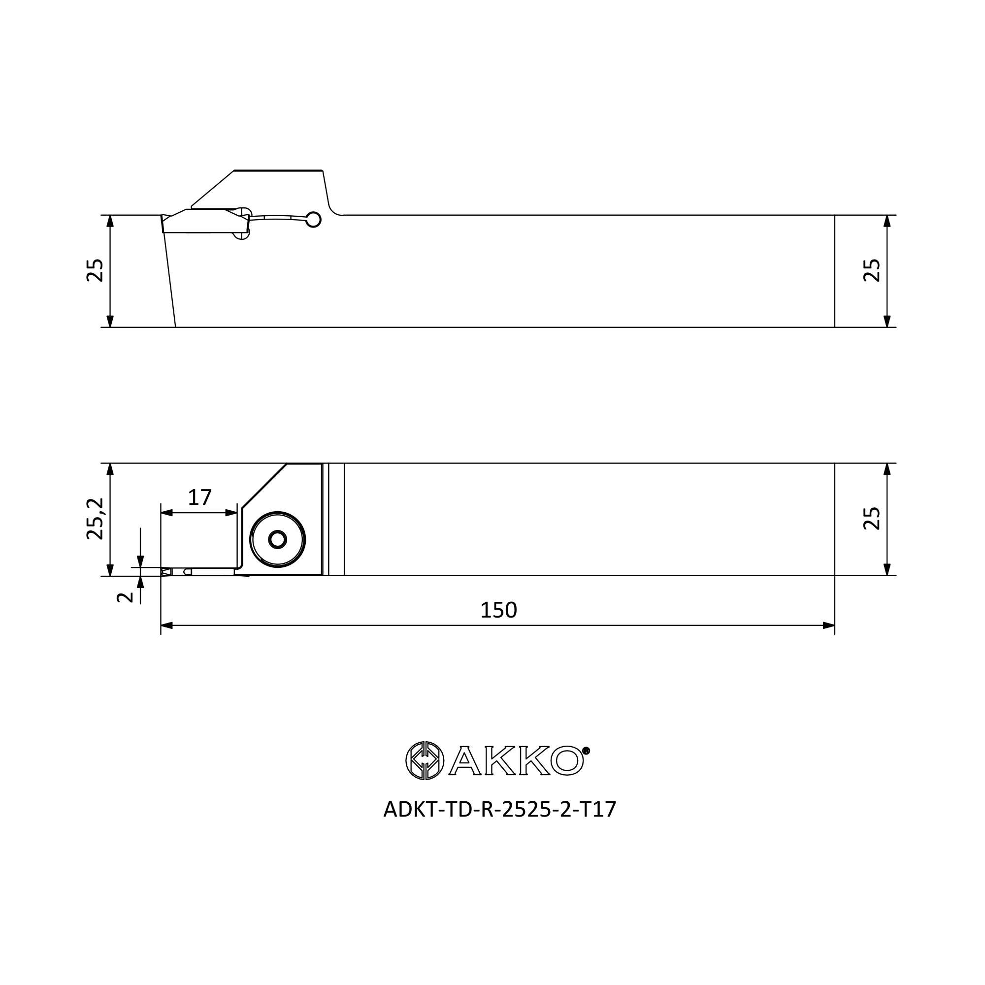 AKKO ADKT-TD-R-2525-2-T17 — фото 3