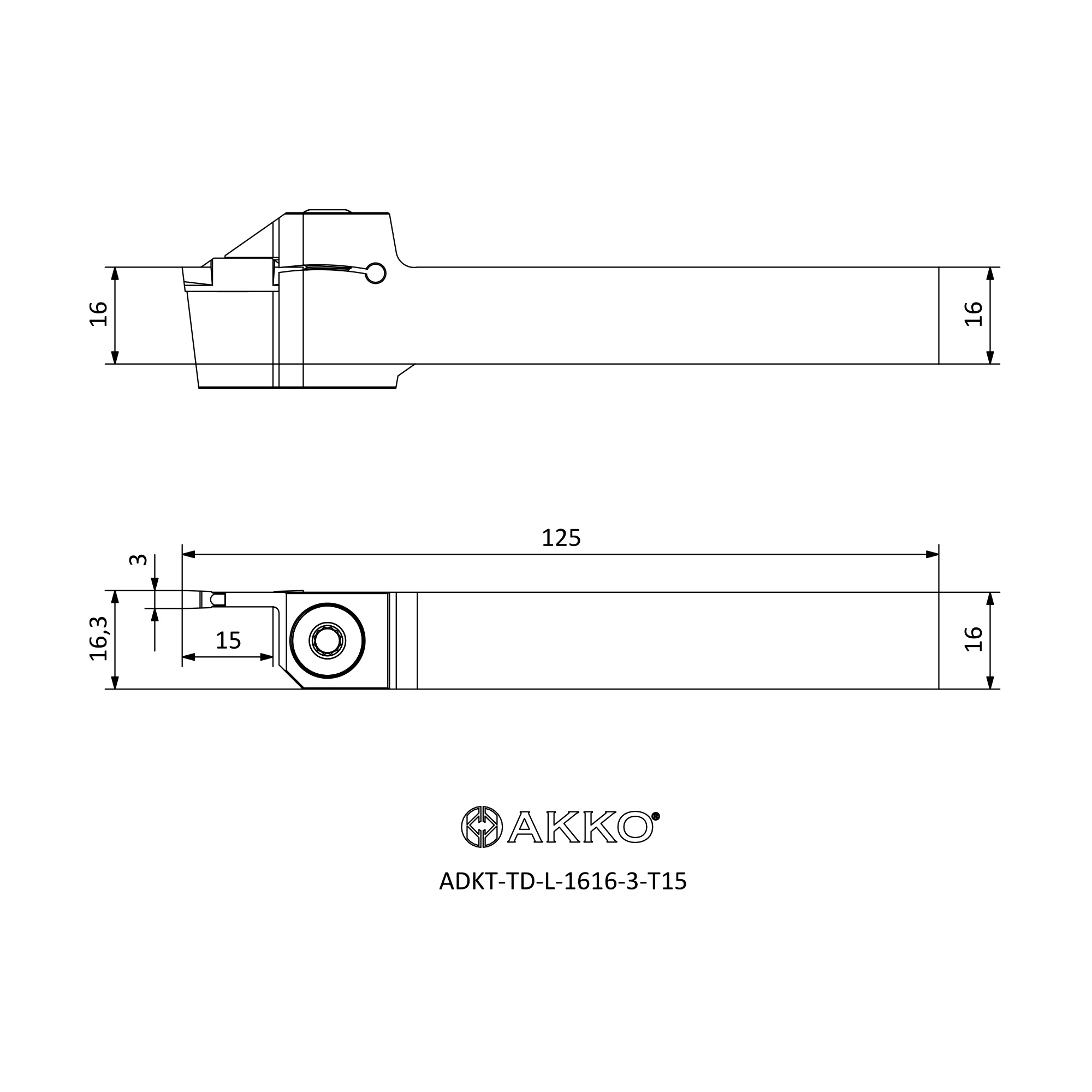 AKKO ADKT-TD-L-1616-3-T15 — фото 3