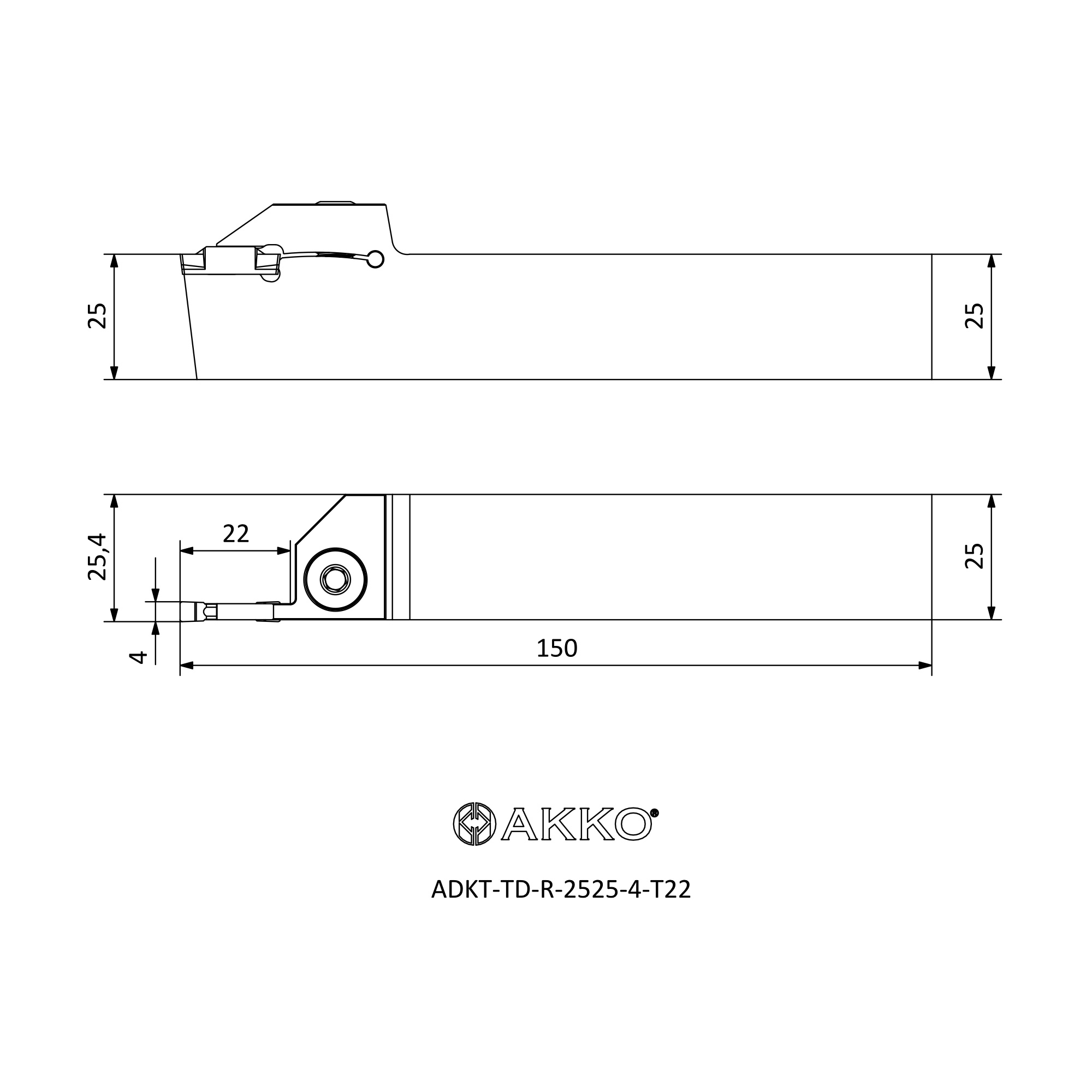 AKKO ADKT-TD-R-2525-4-T22 — фото 3